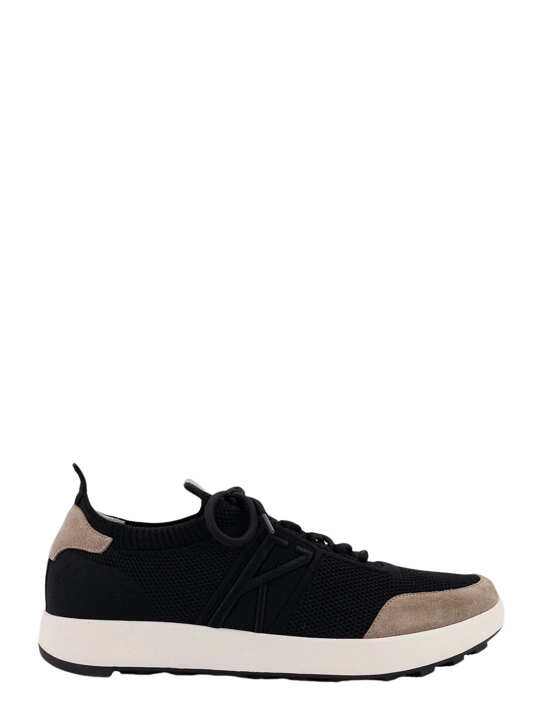 Kiton KITON Black Knit Sneakers New And Authentic Size US 5.5 / EU 38 - 1 Thumbnail