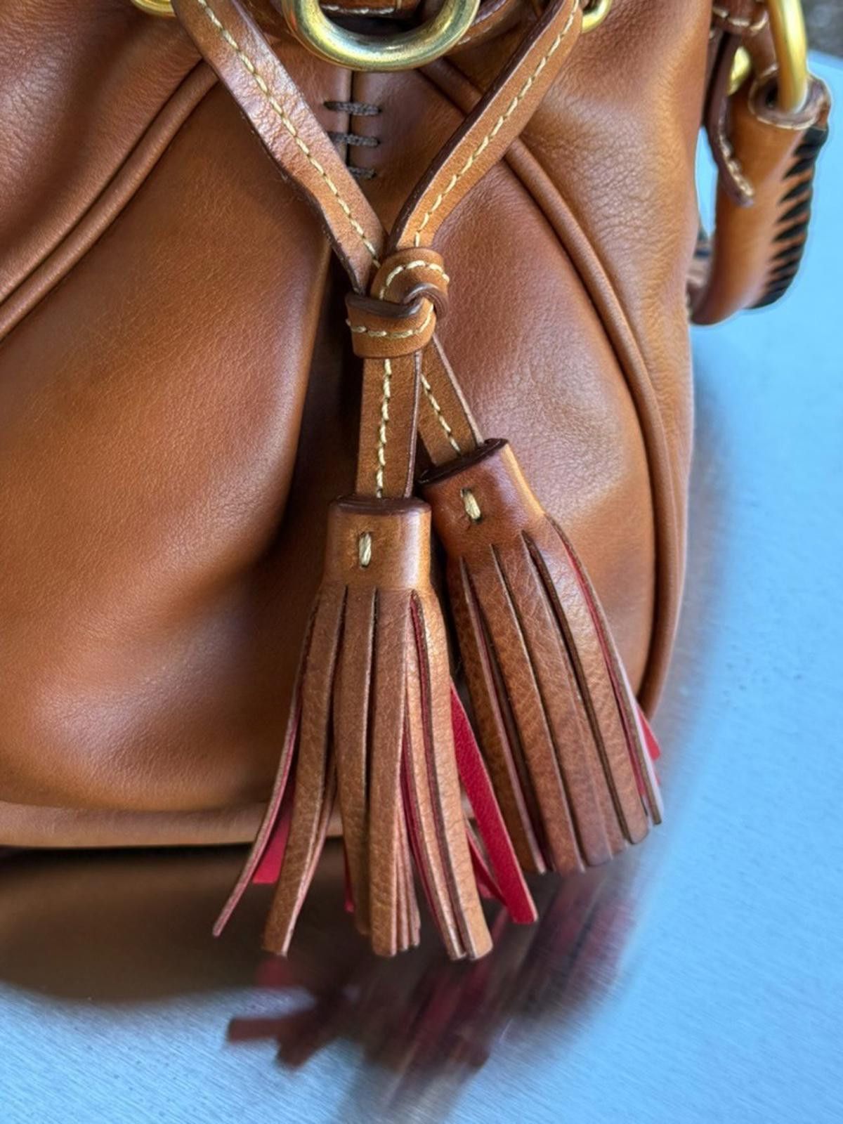 Dooney & Bourke Dooney Bourke Florentine Satchel Italian Leather Brown bag Size ONE SIZE - 5 Thumbnail