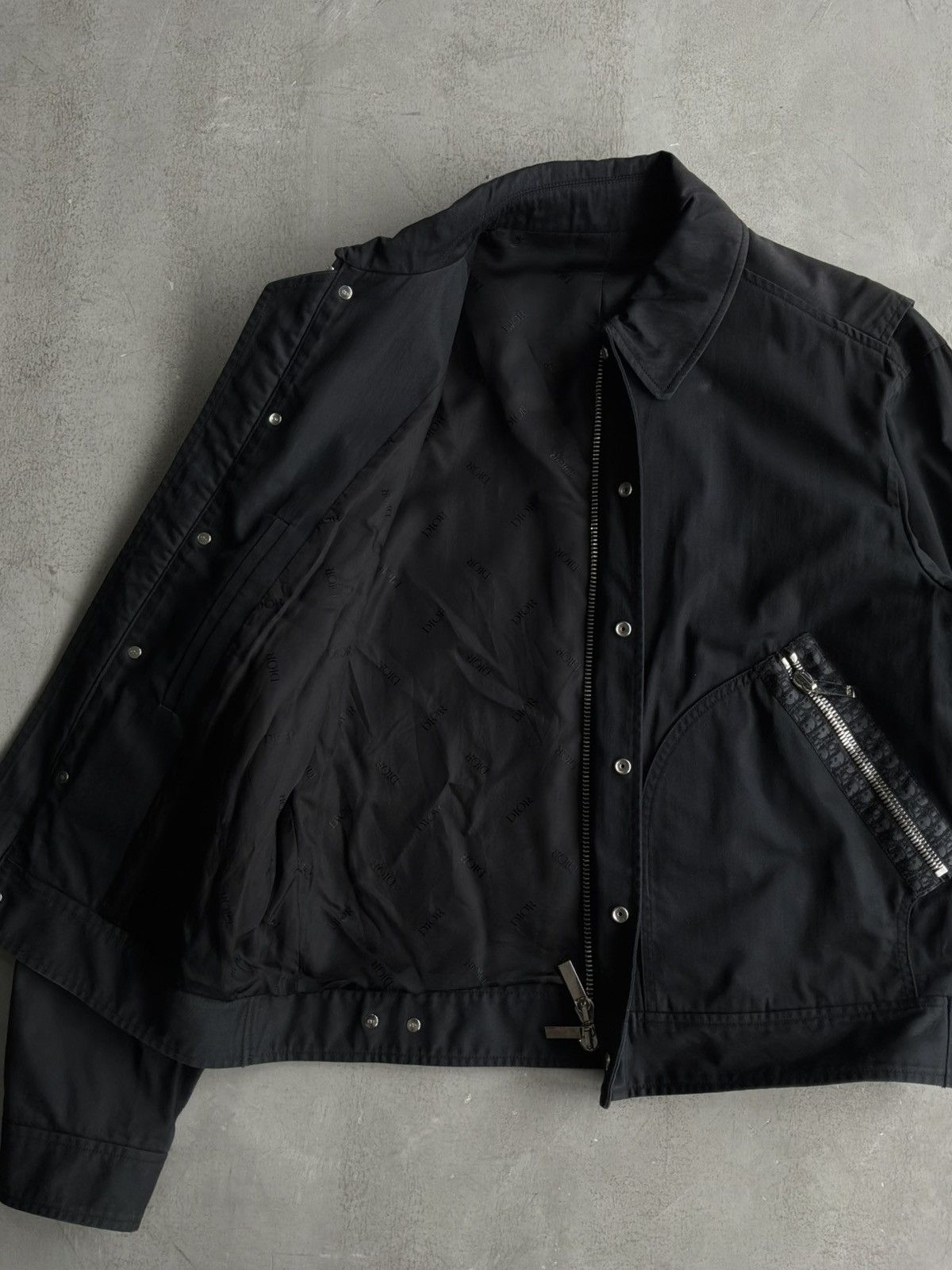 Dior Dior - Multizip Oblique Monogram Blouson Size US S / EU 44-46 / 1 - 8 Thumbnail