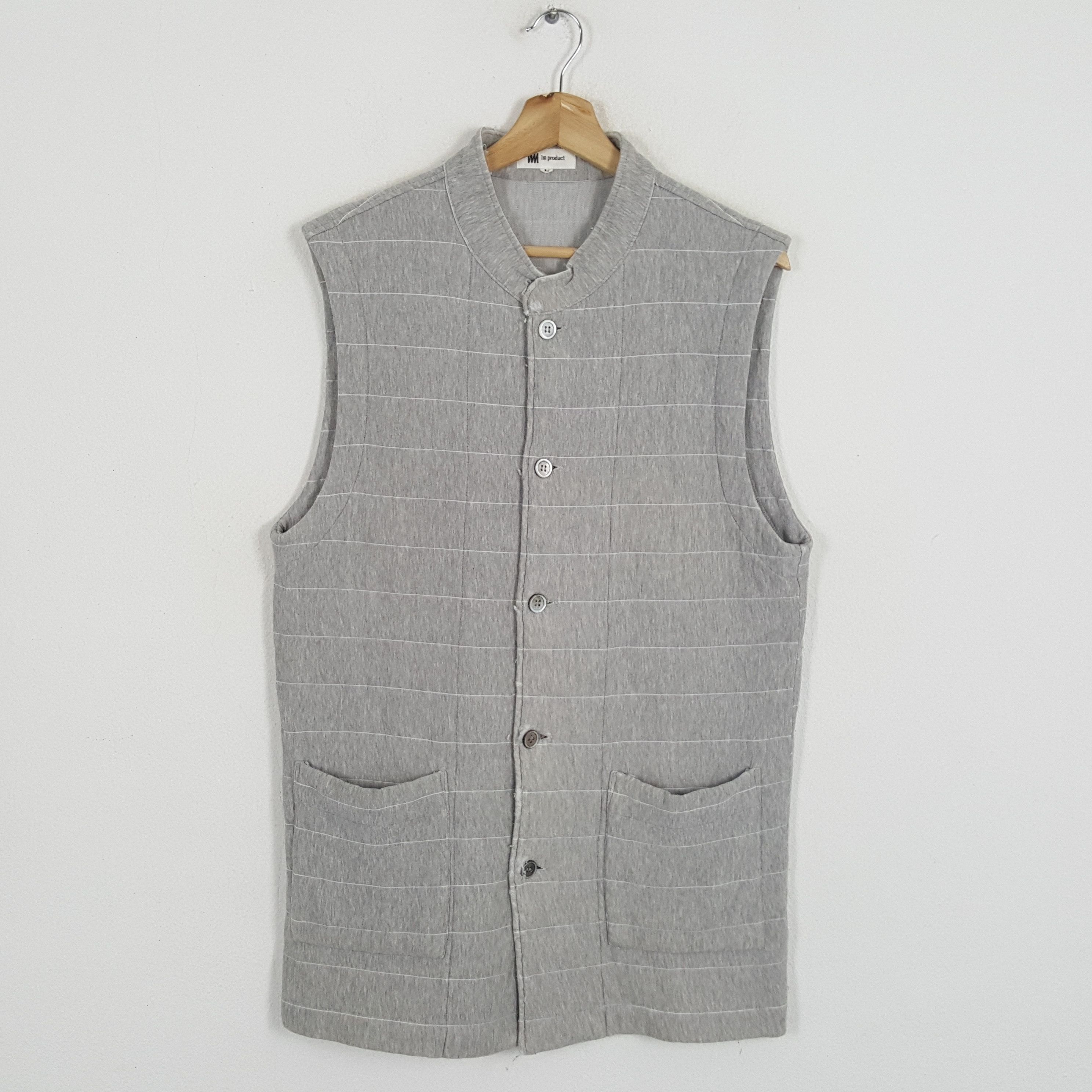 Issey Miyake × Japanese Brand × Vintage Vintage IM ISSEY MIYAKE Japanese Designer Distressed Vest Size US M / EU 48-50 / 2 - 1 Thumbnail