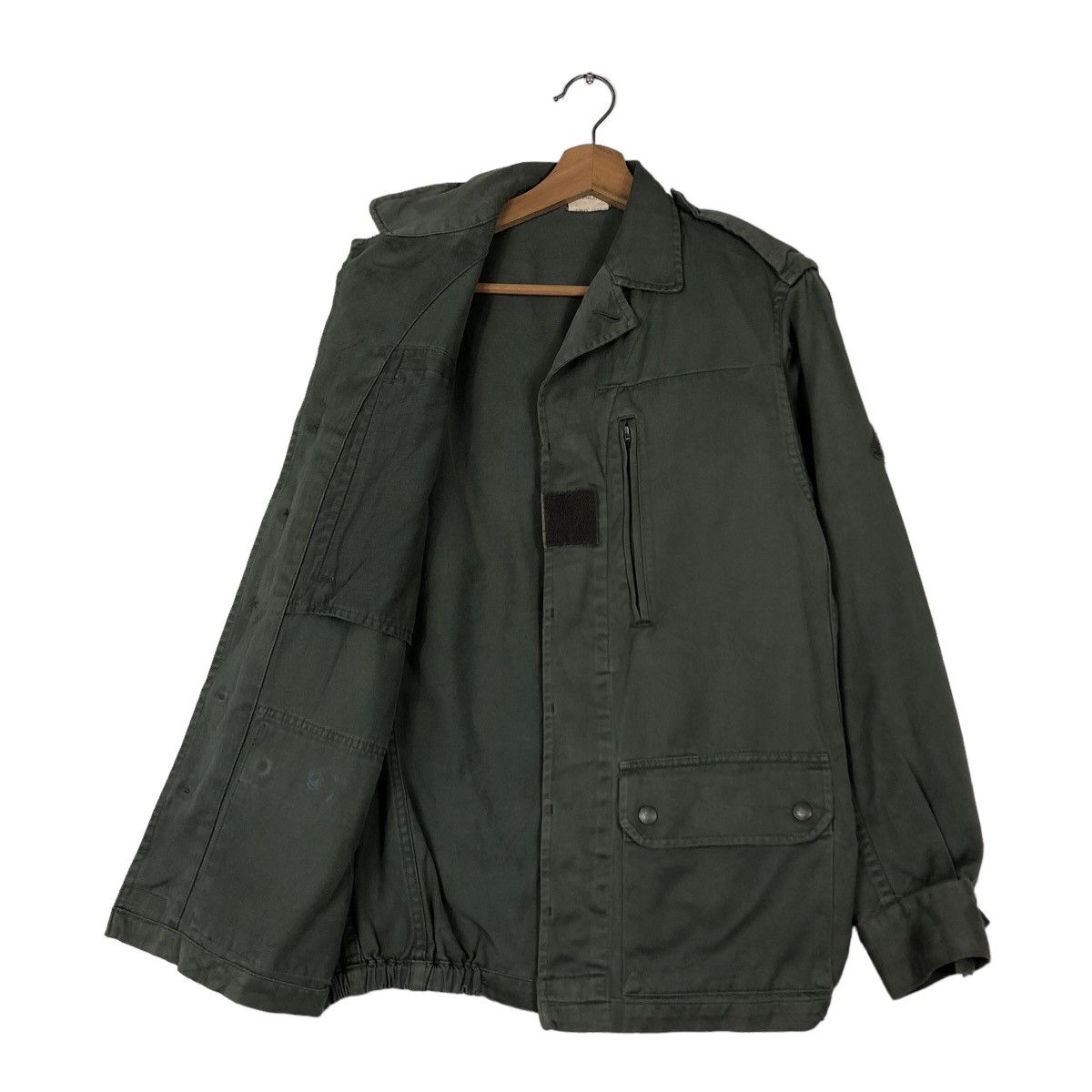 Vintage Vintage Cargo Jacket Inspector Military Warein Lille 1987’s Size US M / EU 48-50 / 2 - 11 Thumbnail