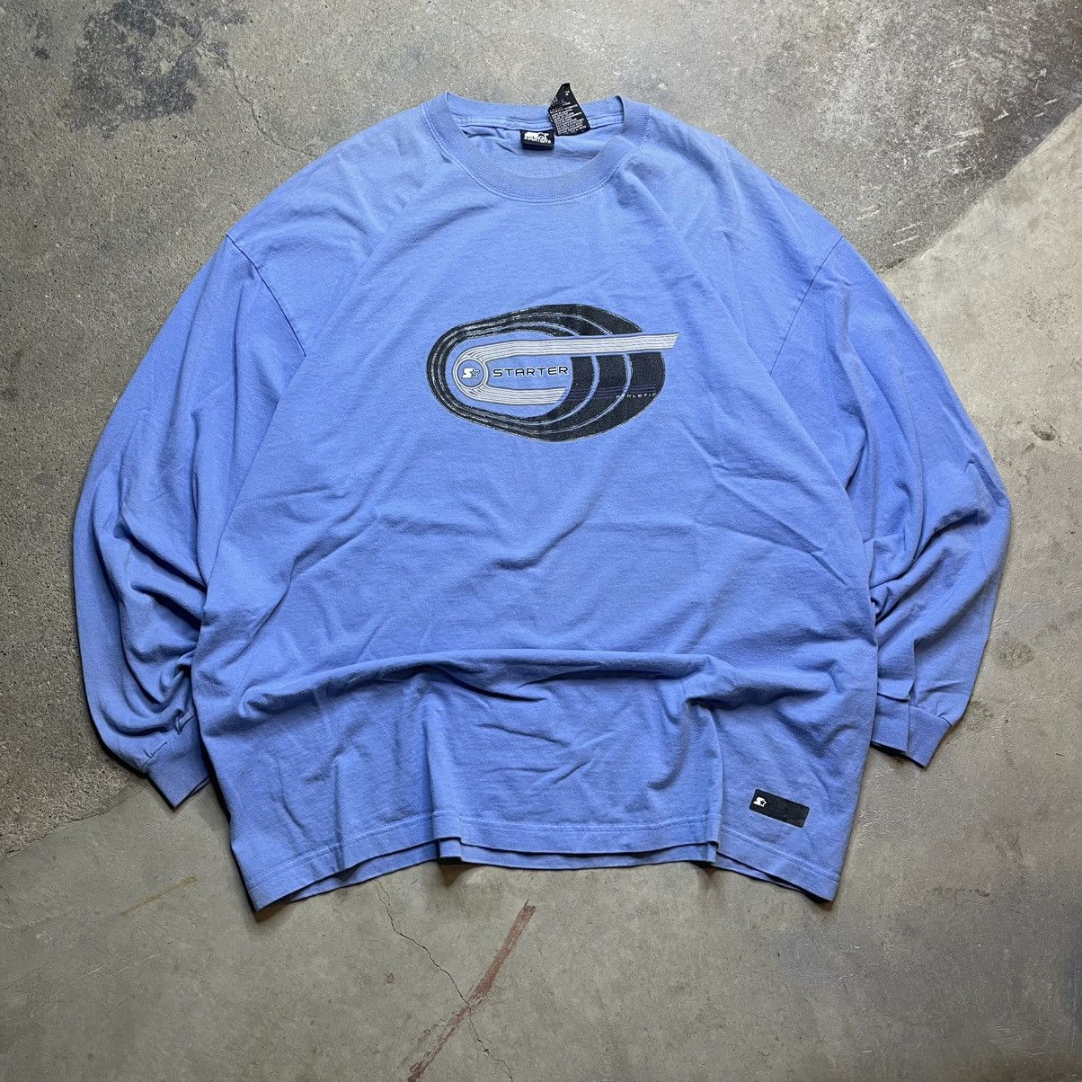 Starter Vintage Starter Athletic Y2K Grunge Surf Skate Long Sleeve Size US XXL / EU 58 / 5 - 2 Thumbnail