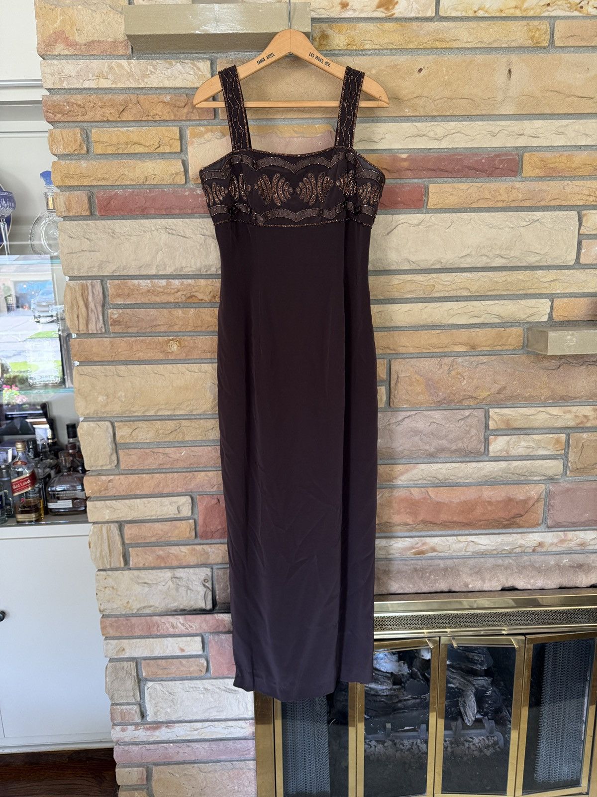 Vintage Vintage Jovani Beaded Ball Gown Prom Formal Dress Size 10 Size M / US 6-8 / IT 42-44 - 1 Thumbnail