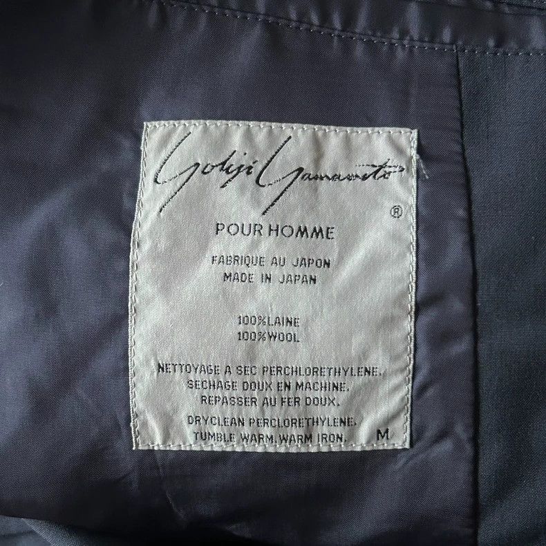 Yohji Yamamoto Yohji Yamamoto size m 88aw noble period silhouette blazer Size 36R - 5 Thumbnail