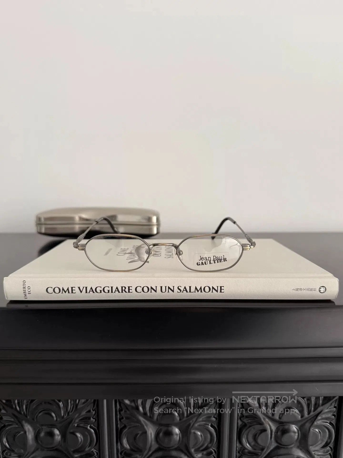 Jean Paul Gaultier Jean Paul Gaultier Runway Titanium Glasses. Size ONE SIZE - 2 Thumbnail