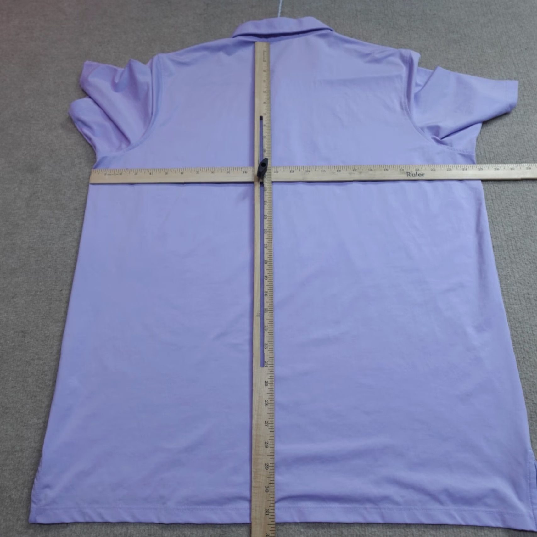 Vintage Greyson Polo Shirt XL Purple Solid Collar Golf Mens - Palm Activewear Shirt Polo Embroidered Framingham Country Club (Blue) Size US XL / EU 56 / 4 - 6 Thumbnail