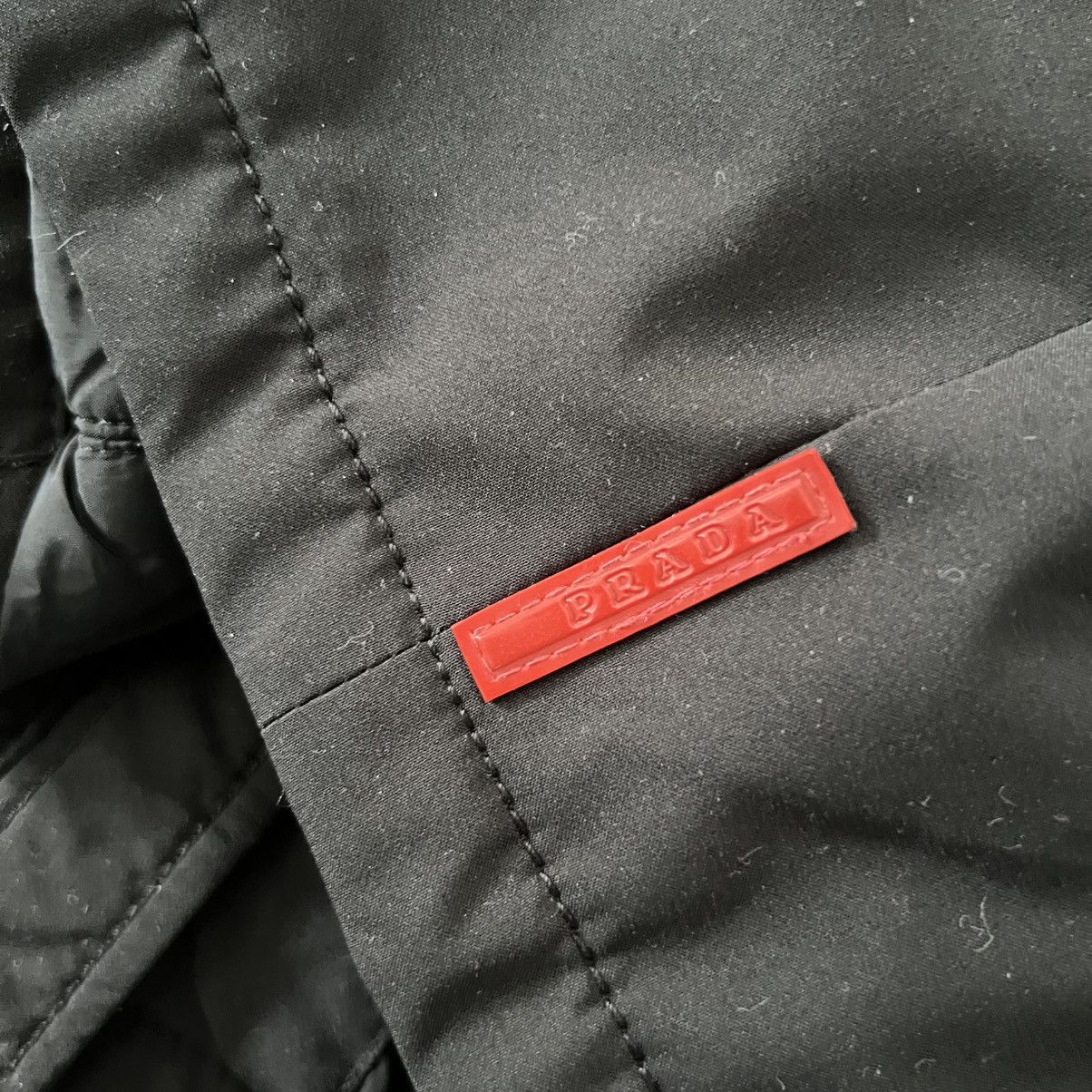 Prada × Vintage 2000s Prada Women’s Insulated Rain Jacket Size S / US 4 / IT 40 - 14 Thumbnail