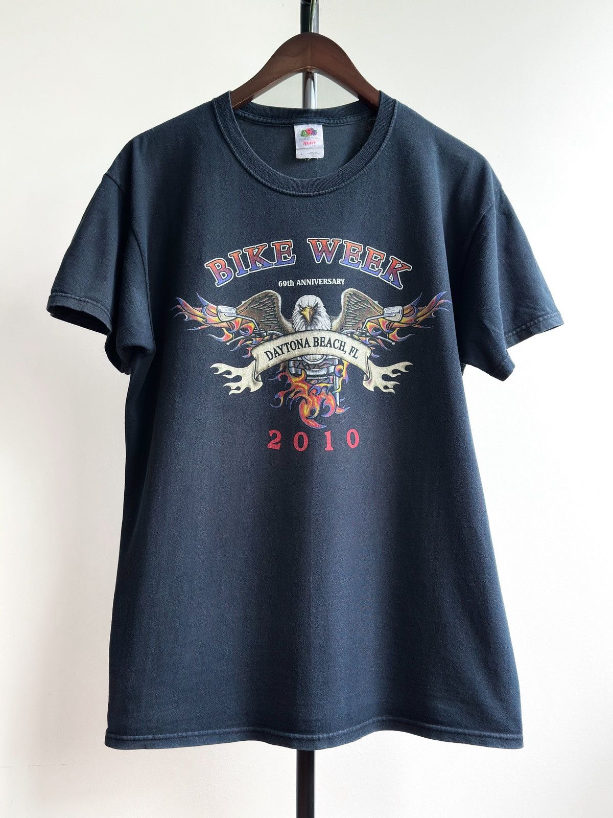 Harley Davidson Vintage Bike Week 2010 Daytona Beach Florida USA Tee Size US L / EU 52-54 / 3 - 2 Thumbnail
