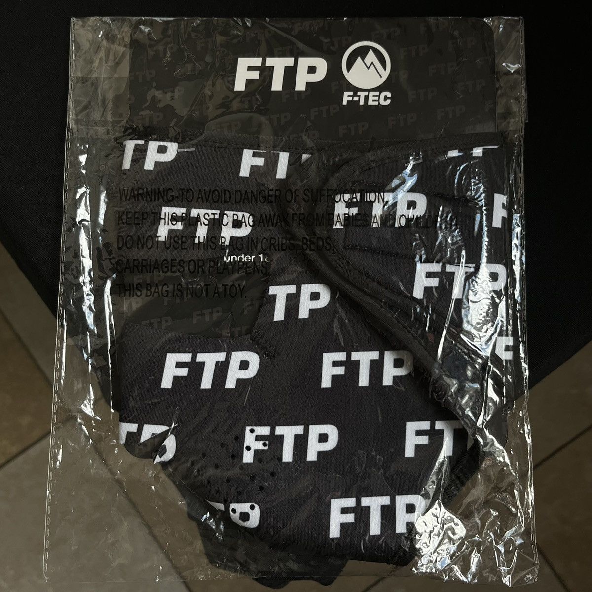 Fuck The Population 2023’ Fuck The Population FTP Allover Neoprene Face Mask O/S Size ONE SIZE - 2 Thumbnail