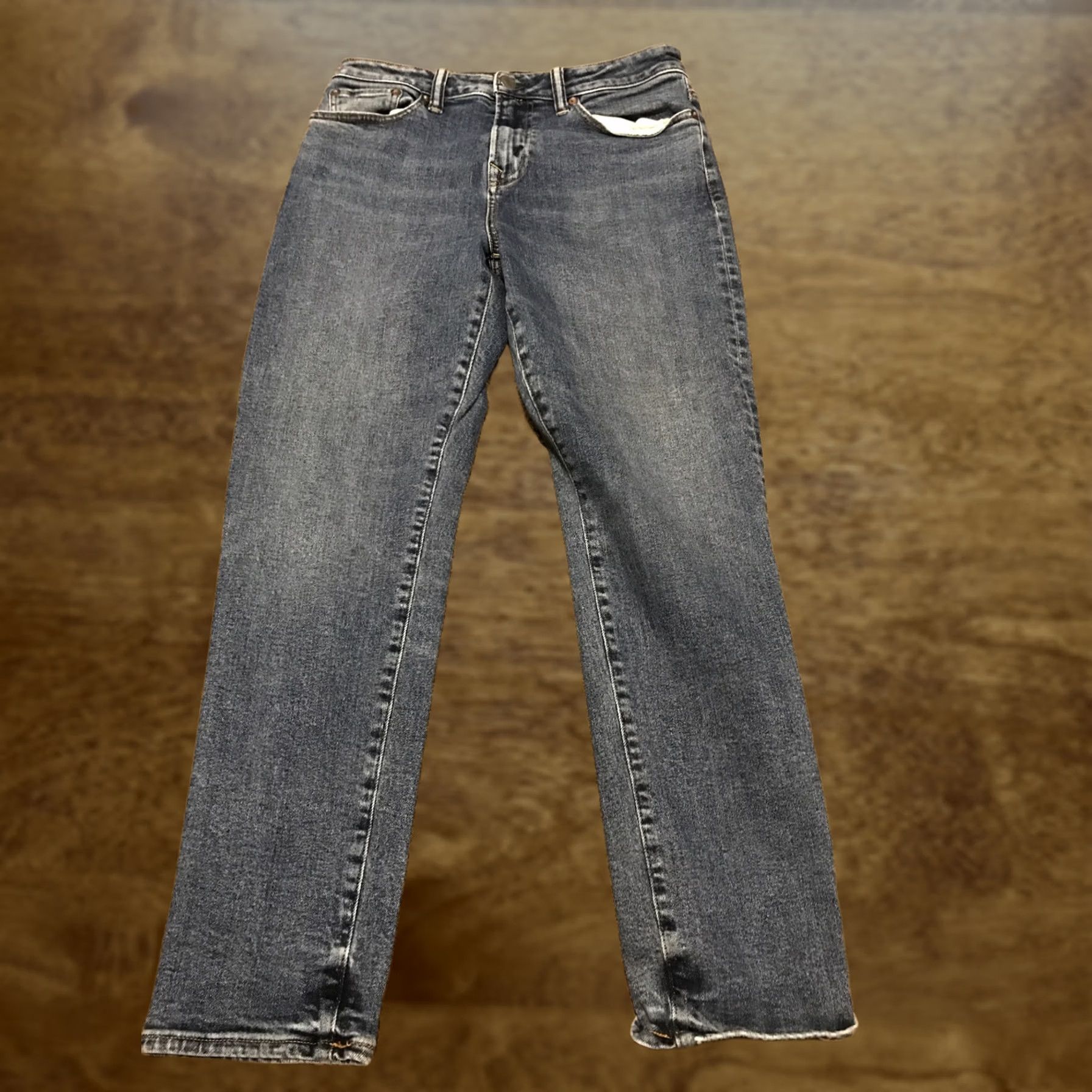 American Eagle Outfitters American Eagle Outfitters Jeans Mens 30x30 Cotton Blue Denim Straight Regular Pockets 30 Inseam 30 Size US 30 / EU 46 - 1 Thumbnail