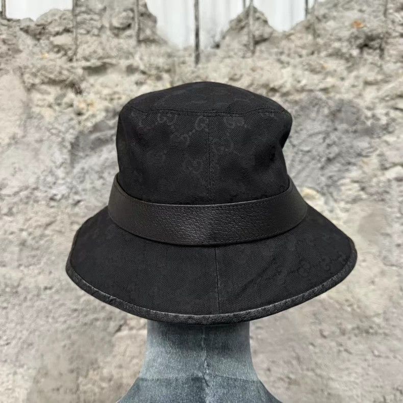 Gucci Gucci Fisherman Hat in Black Color-2506 Size ONE SIZE - 2 Thumbnail