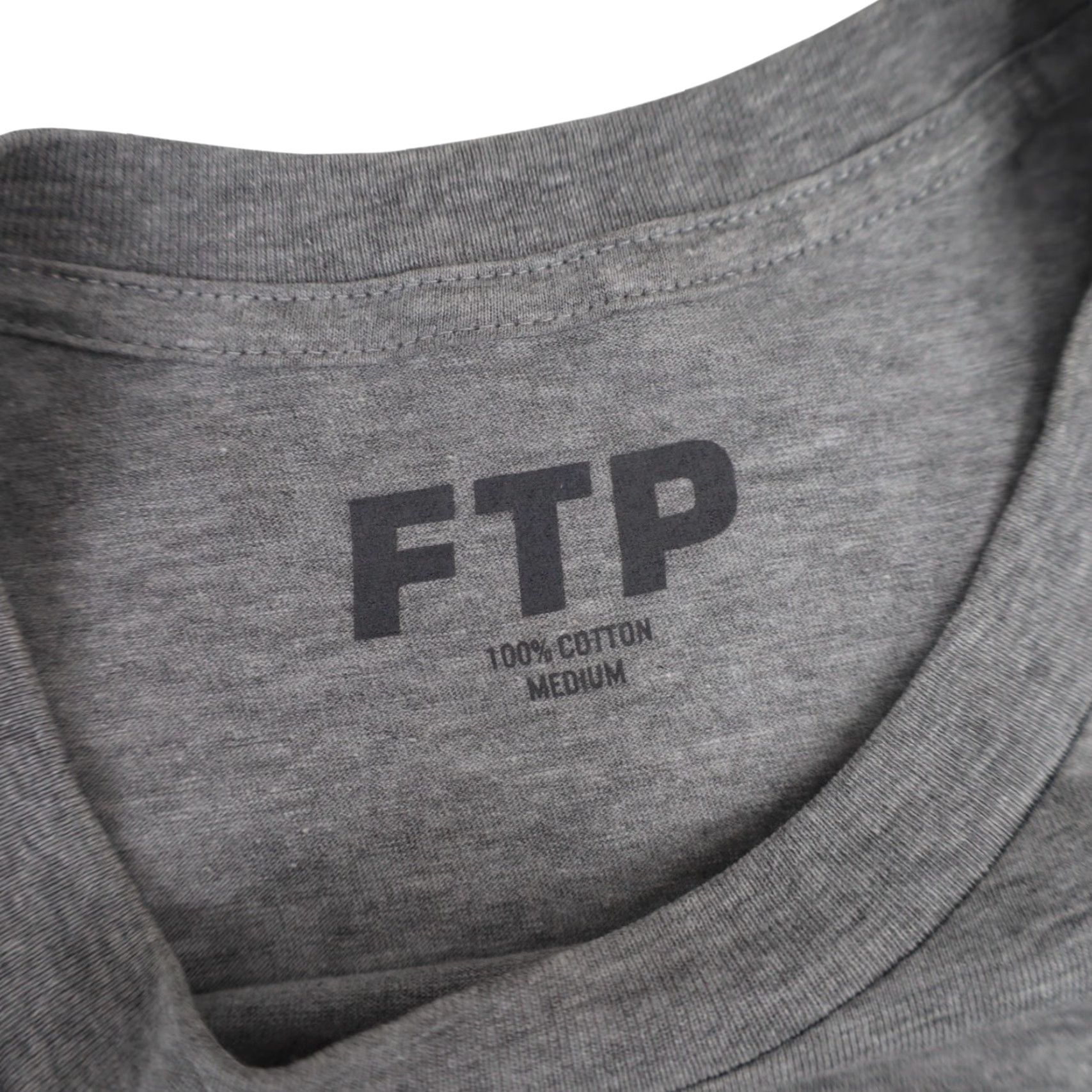 Vintage FTP Spellout Long Sleeve Shirt Mens Medium Gray Size US M / EU 48-50 / 2 - 5 Thumbnail