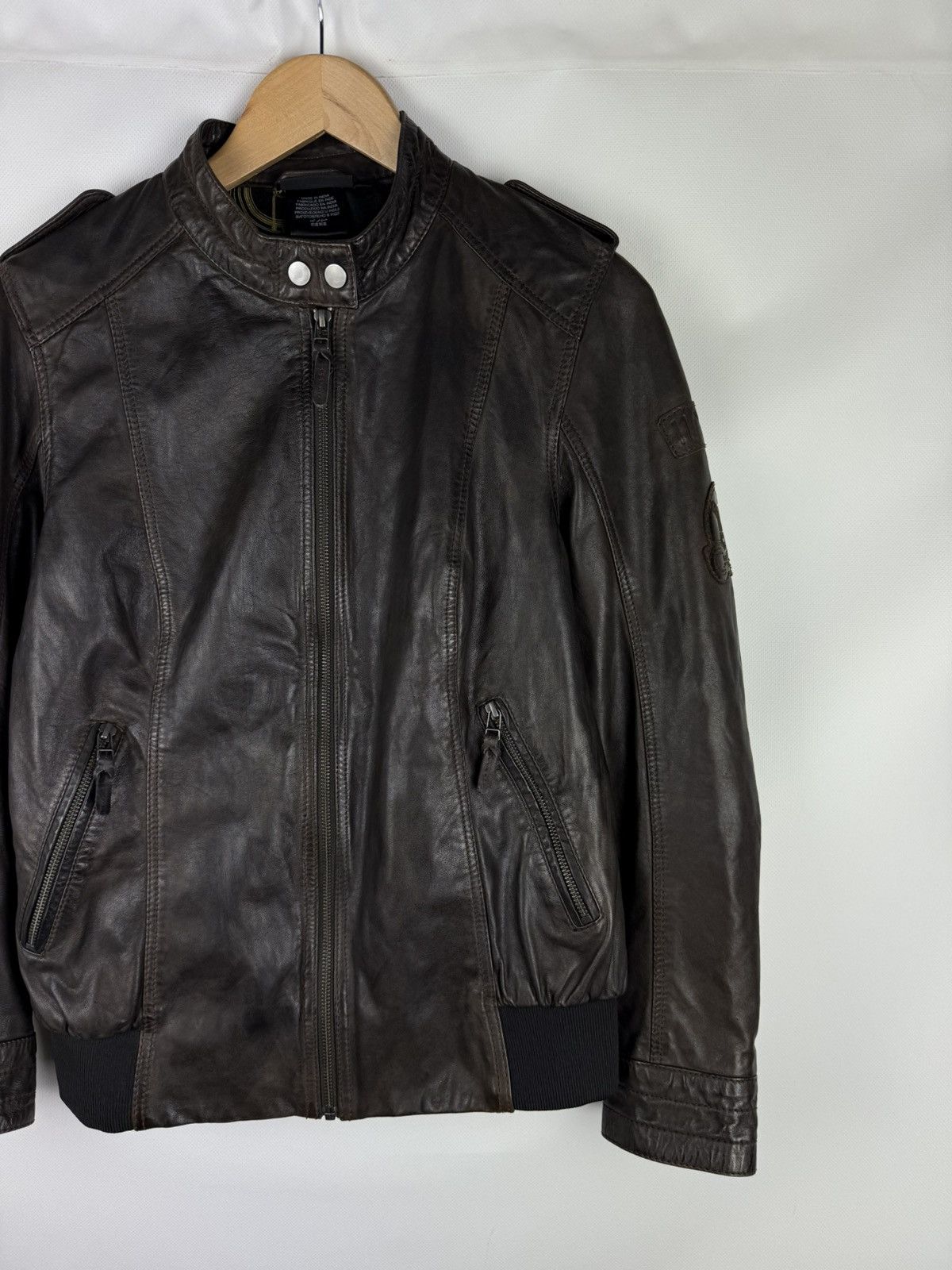 BMW BMW Motorrad Ladies Lamb Leather Motorcycle Jacket Size M Size M / US 6-8 / IT 42-44 - 3 Thumbnail