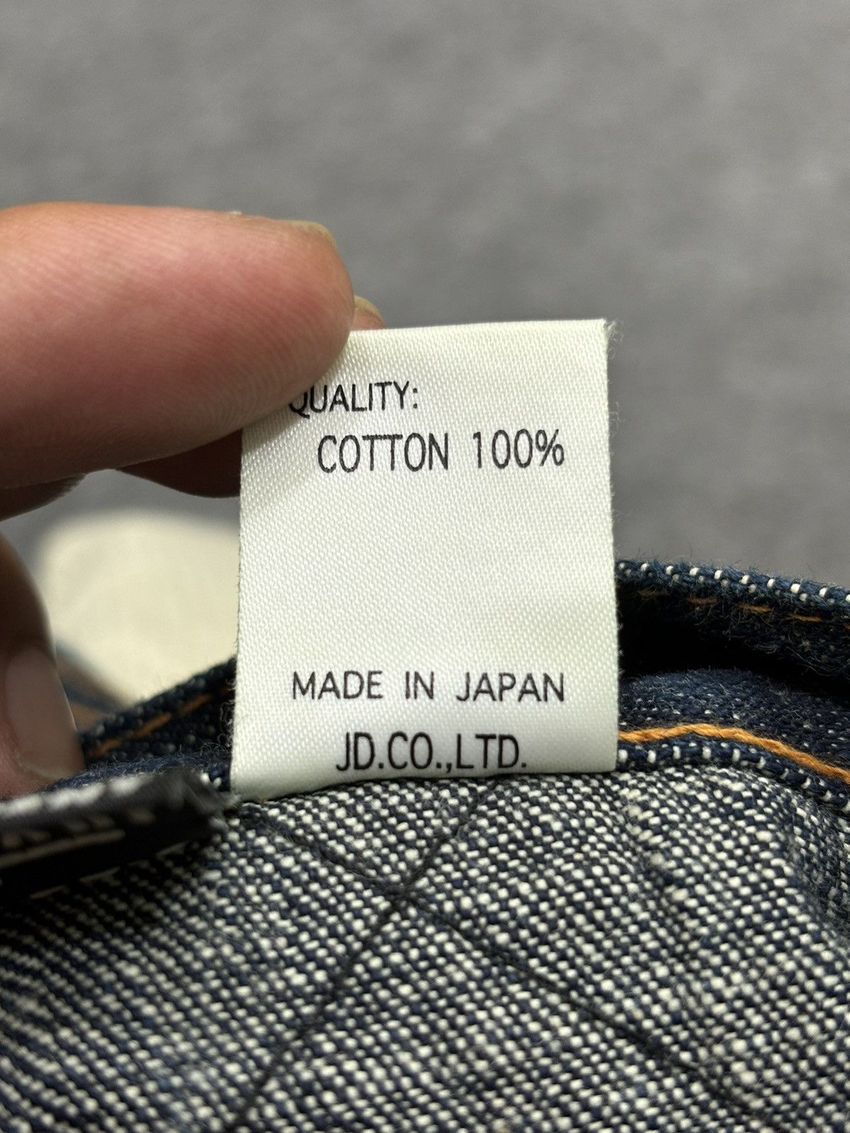 Designer 💥BAGGY💥Rare JUVENILE DELINQUENT X JAPAN BLUE Denim F549 Size US 37 - 18 Thumbnail