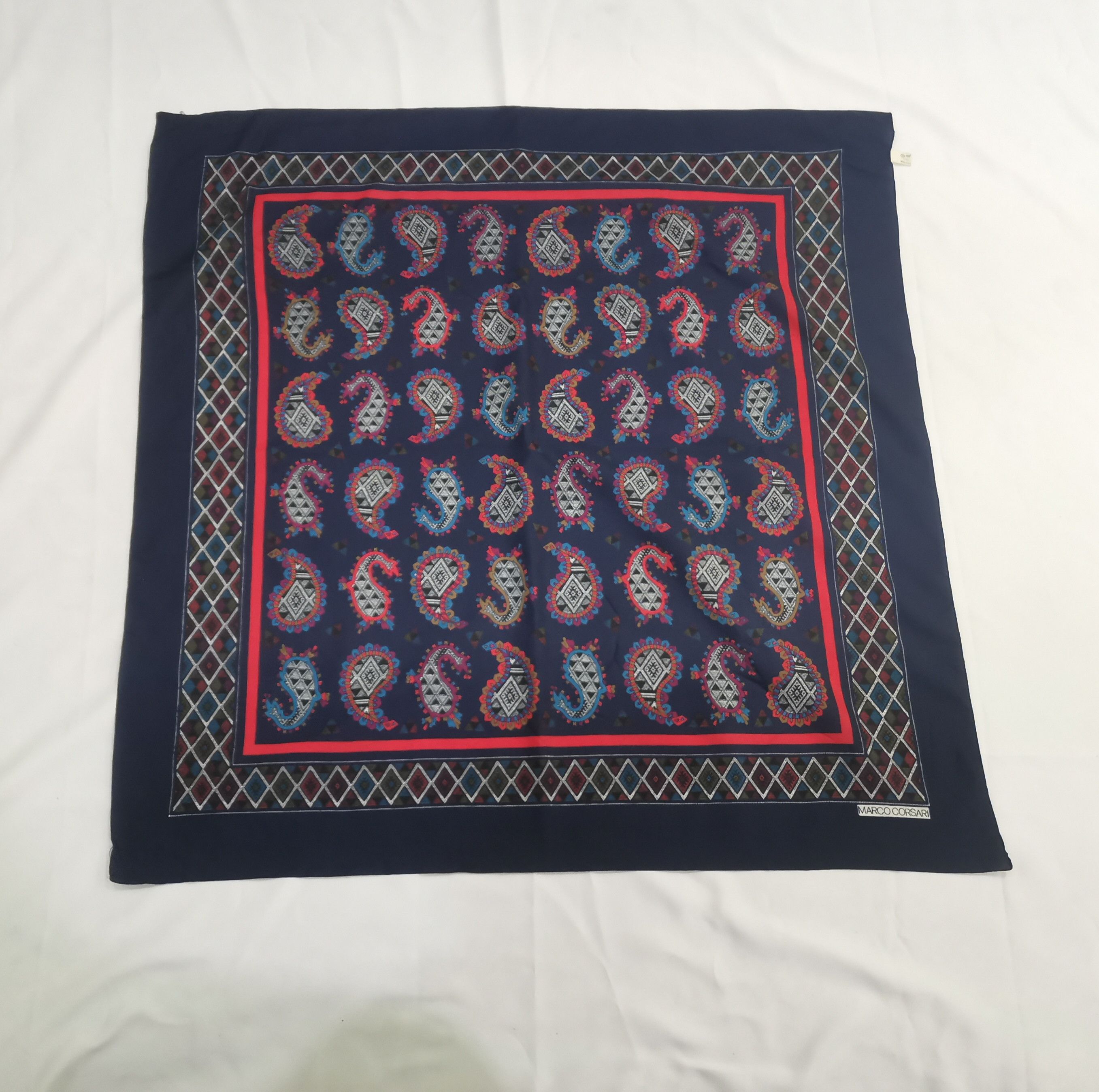 Vintage Rare vintage Marco Corsari scarves paisley design Size ONE SIZE - 1 Thumbnail