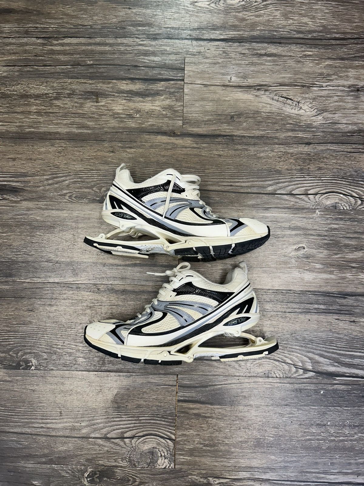 image of Balenciaga X-Pander White Sneakers, Men's (Size 10)