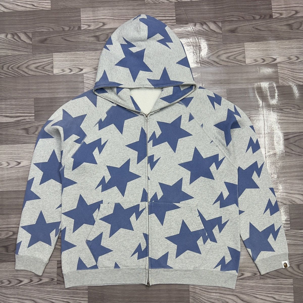 Bape 2008 Bape Nigo Bapesta Full Zip Hoodie Size US L / EU 52-54 / 3 - 1 Thumbnail