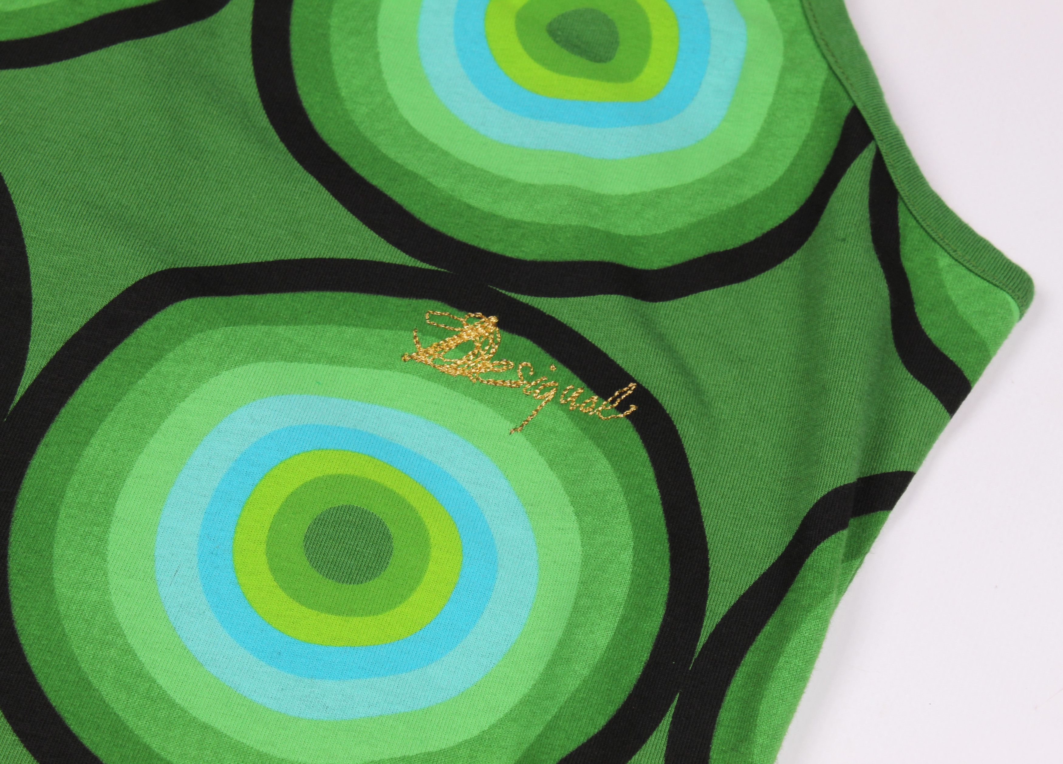 Desigual × Vintage Desigual Vintage Y2K Printed Bodycon Dress Size S / US 4 / IT 40 - 3 Thumbnail
