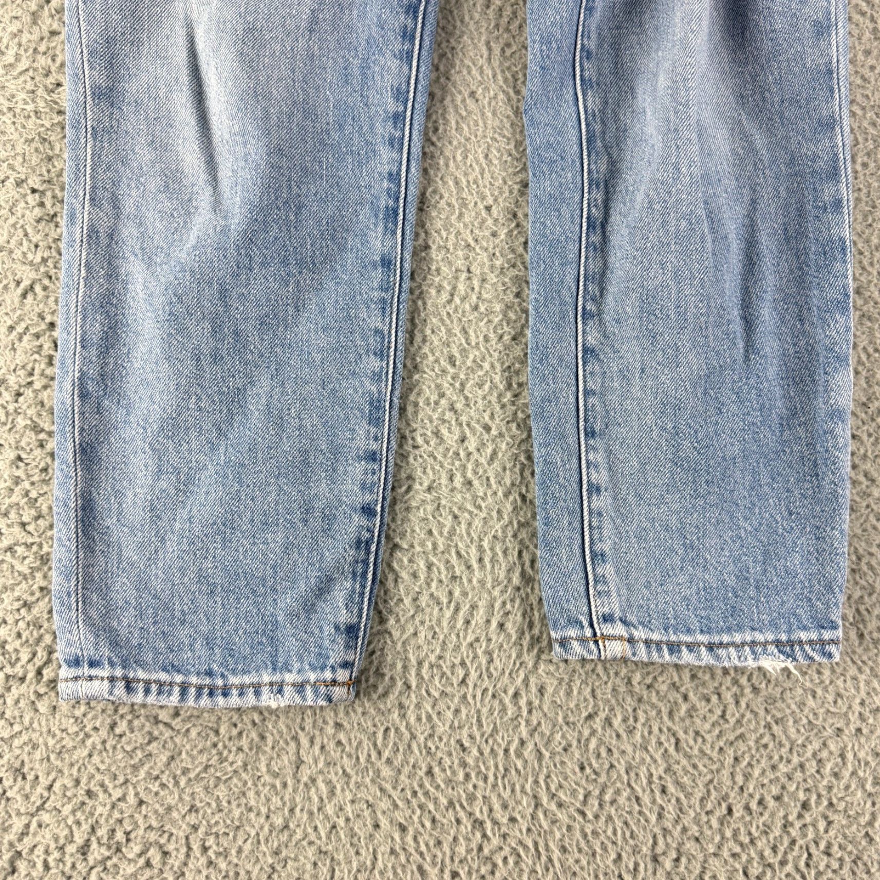 Madewell Madewell The Mom Jean Jeans Womens Size 27 Blue Denim High-Rise Straight Leg Casual Size 27" / US 4 / IT 40 - 6 Thumbnail