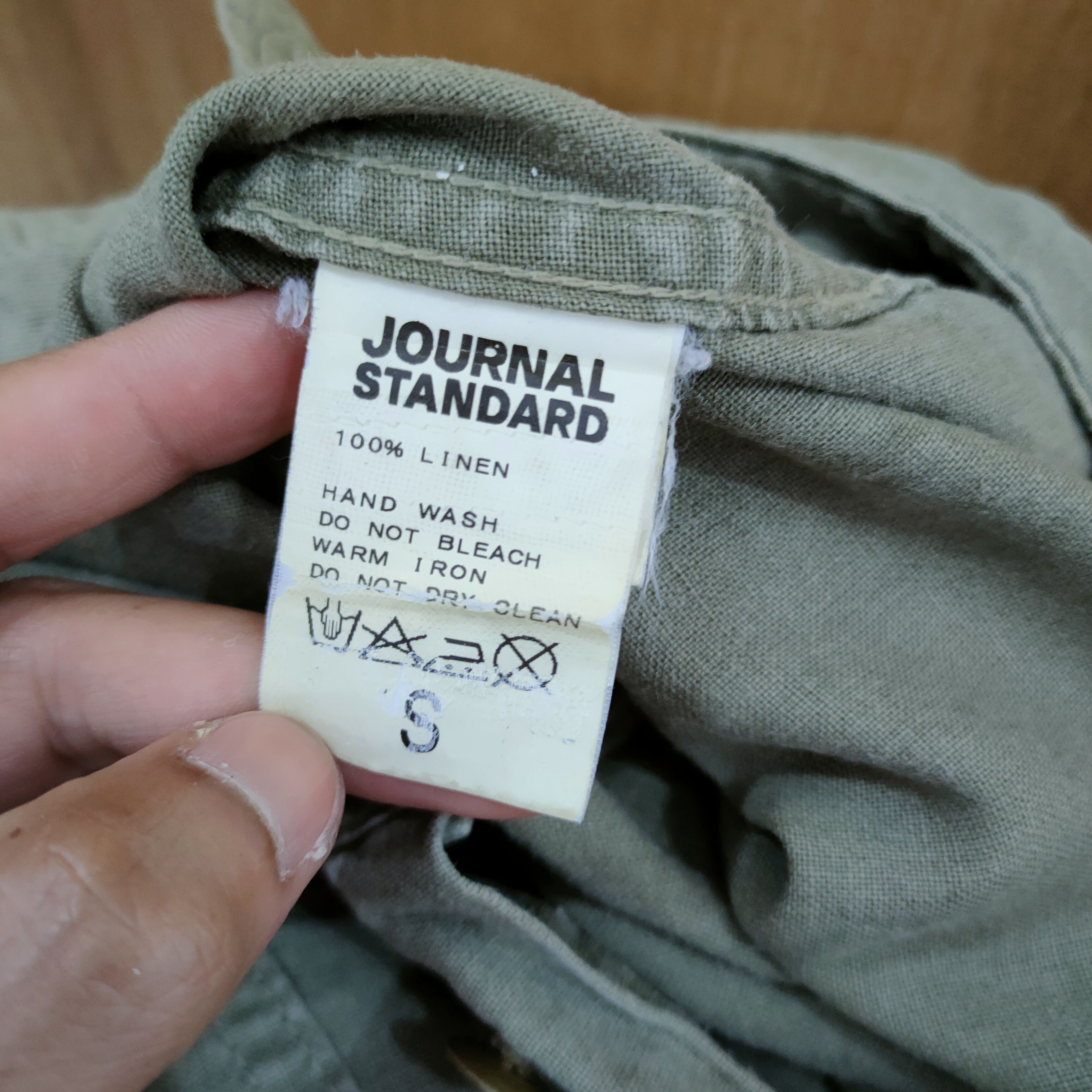 Japanese Brand JOURNAL FADED BUSH PANTS Size US 30 / EU 46 - 11 Thumbnail