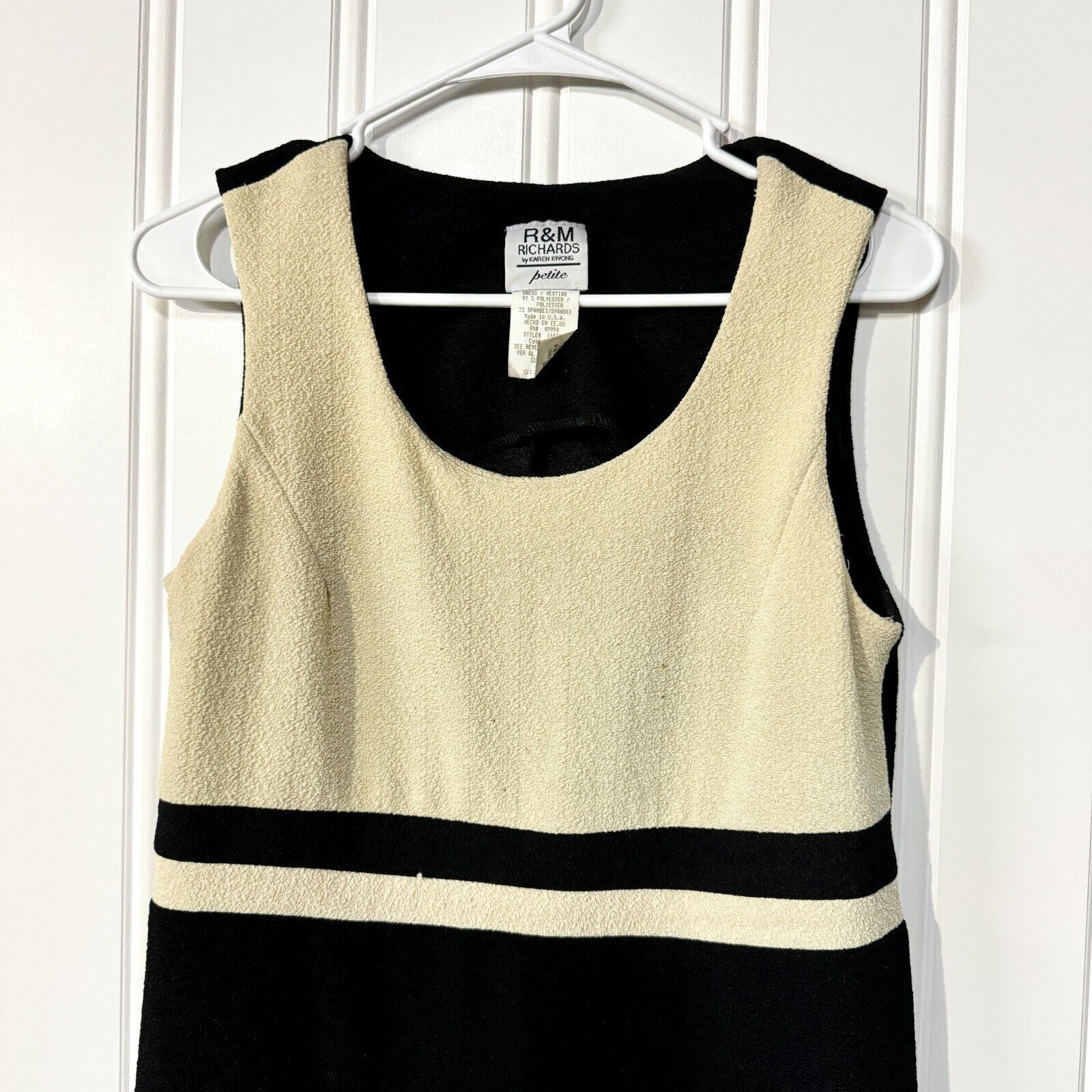 Vintage R&M Richards Dress Size 8P VTG Sleeveless Round Neck Midi Size M / US 6-8 / IT 42-44 - 2 Thumbnail