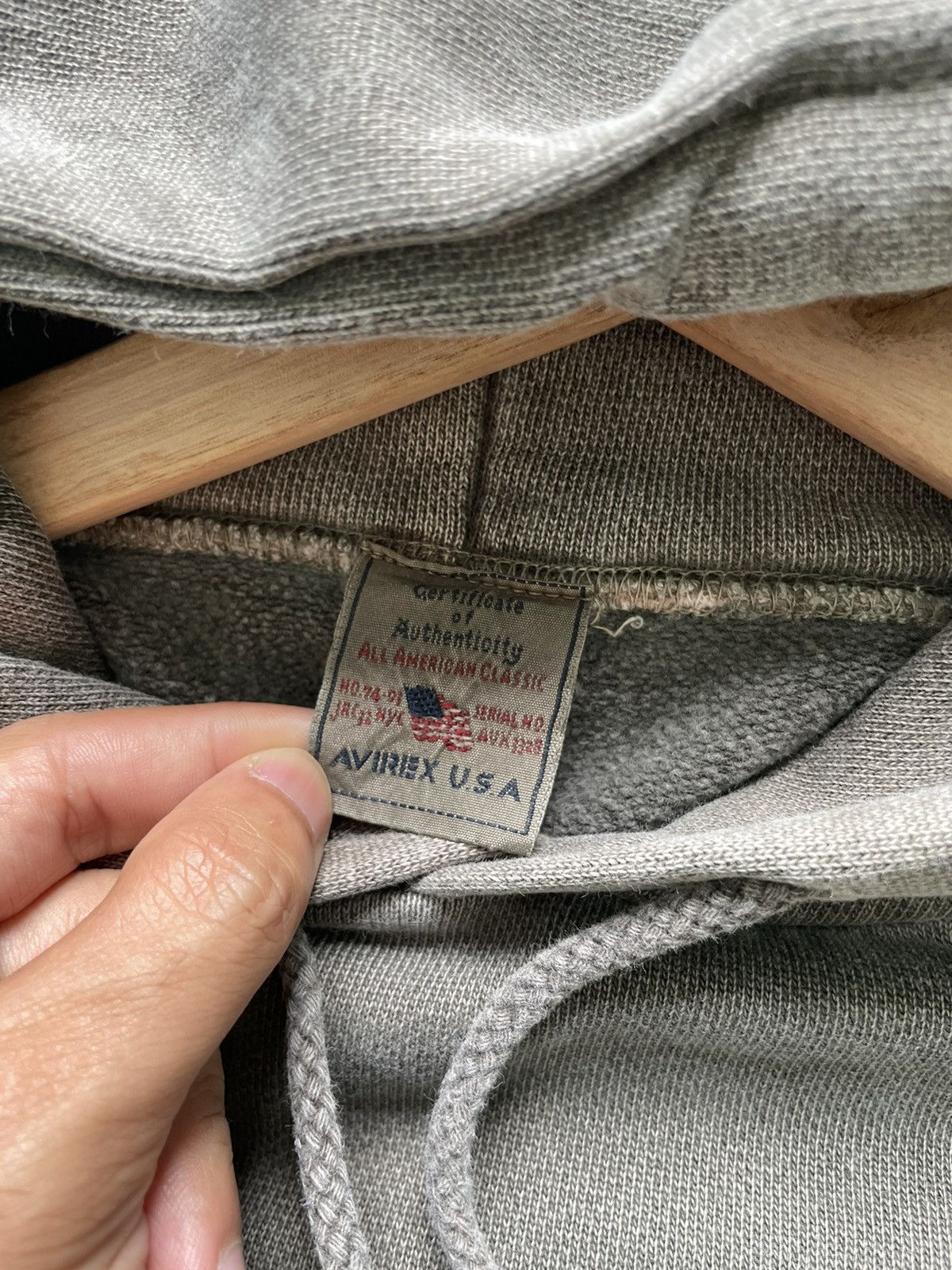 Avirex Vintage Avirex Hoodie Size US L / EU 52-54 / 3 - 5 Thumbnail