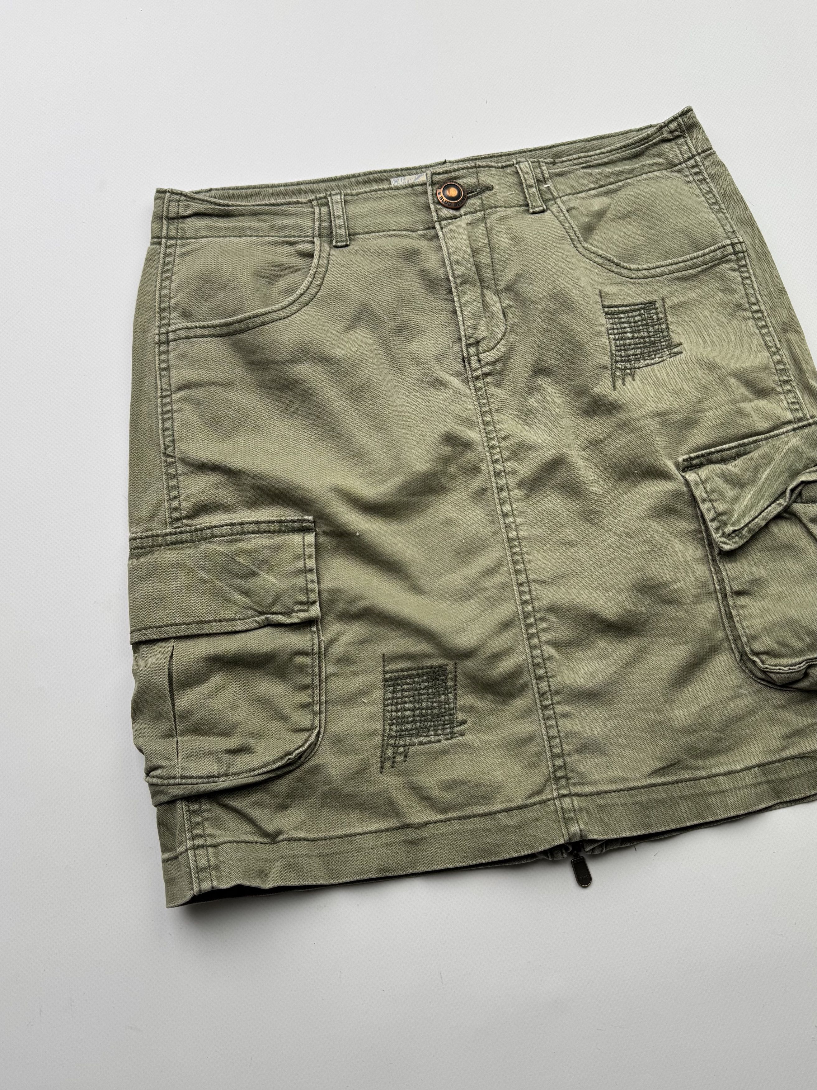 Japanese Brand Vintage Cargo Skirt B688(V472)E2 Size 27" / US 4 / IT 40 - 2 Thumbnail
