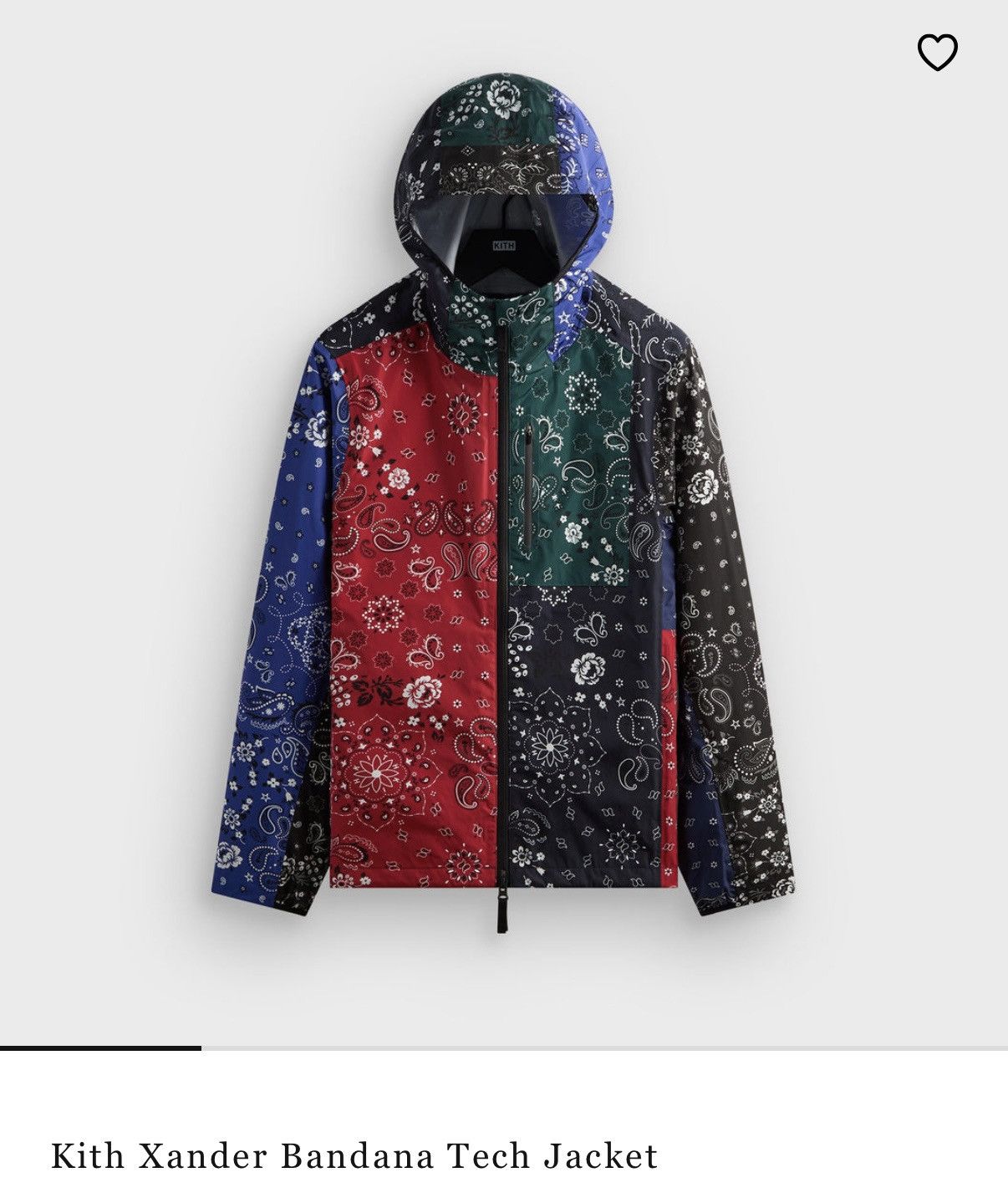 Kith Kith Xander Bandana Tech Jacket Size US M / EU 48-50 / 2 - 1 Thumbnail