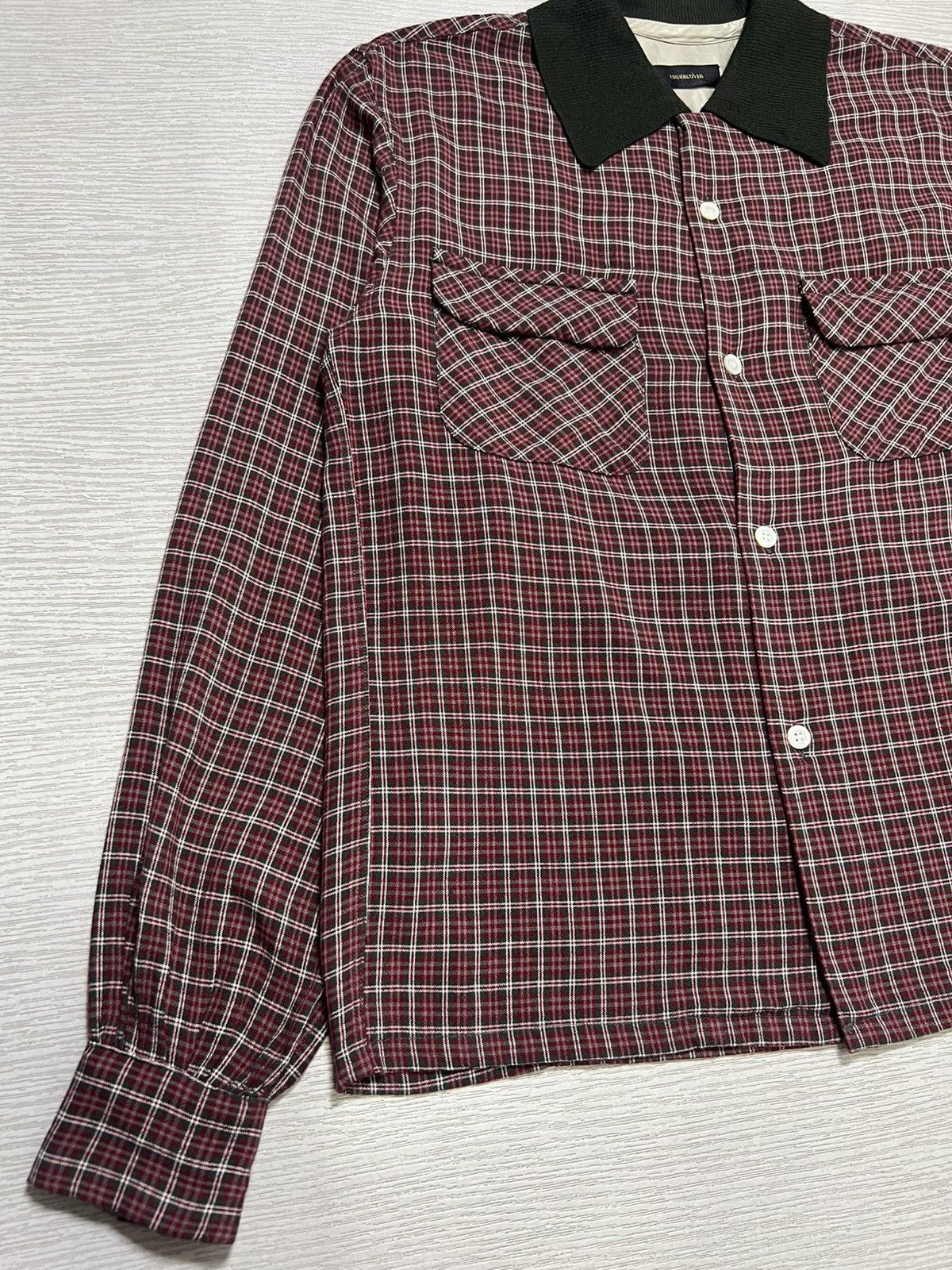 Undercover Undercover - Plaid Check Flannel L/S Shirt Size S / US 4 / IT 40 - 5 Thumbnail
