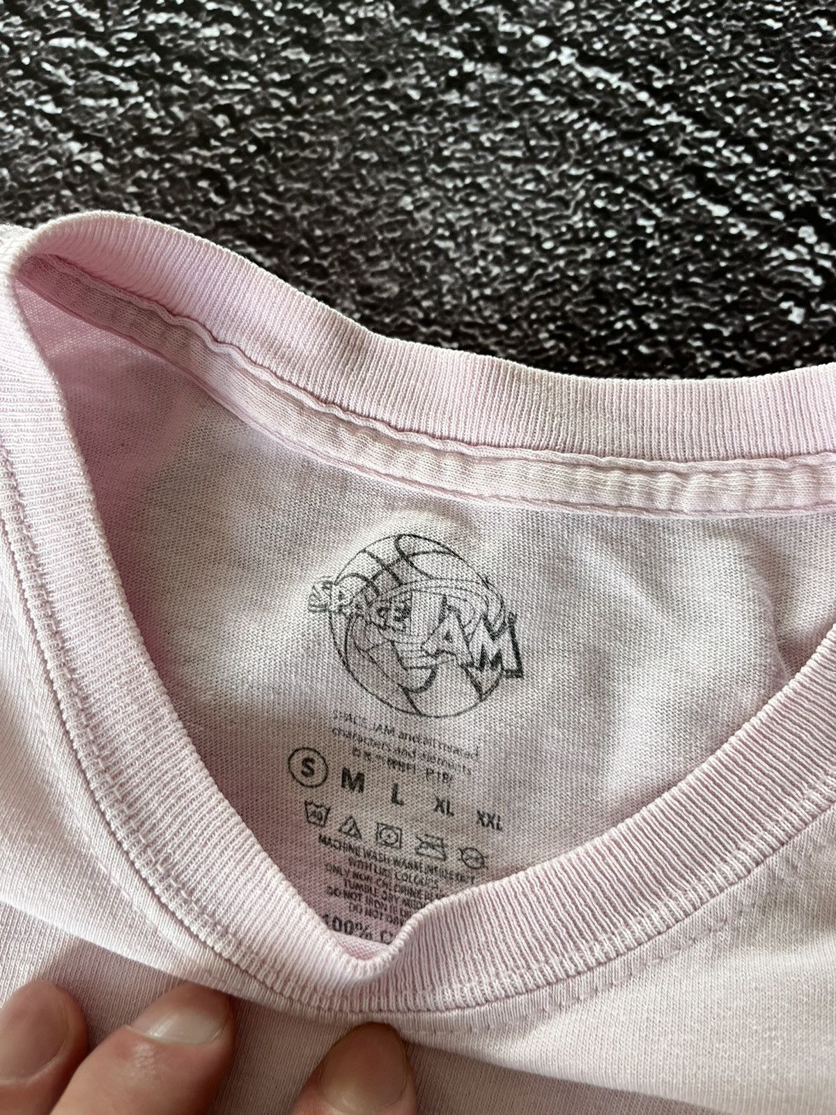 Cartoon Network Movie Space jam Big Logo Pink Tshirt size S Small Size US S / EU 44-46 / 1 - 10 Thumbnail