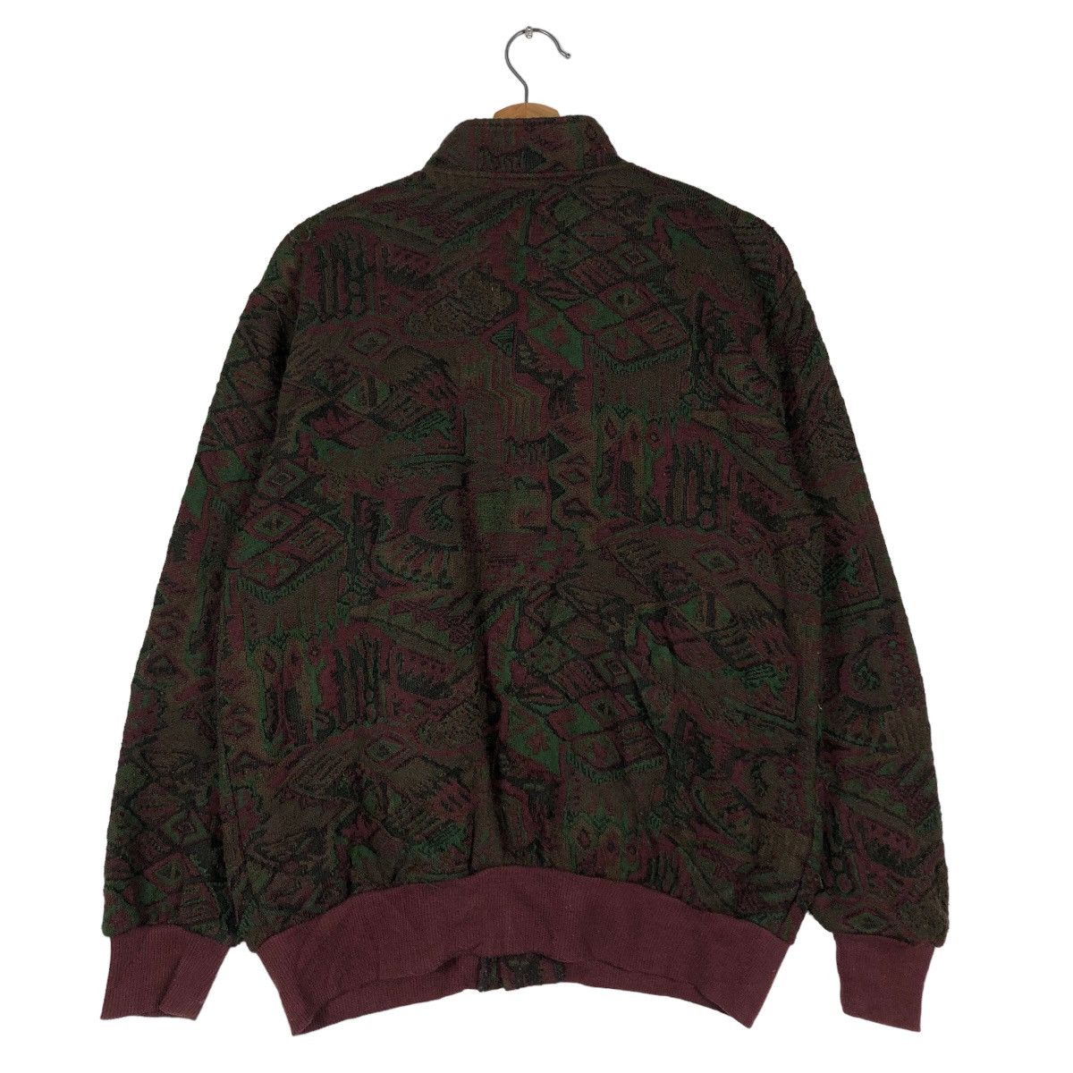 Hysteric Glamour Vintage Cardigan Button Bomber Jacket FullMark Issey Miyake Size US M / EU 48-50 / 2 - 8 Thumbnail