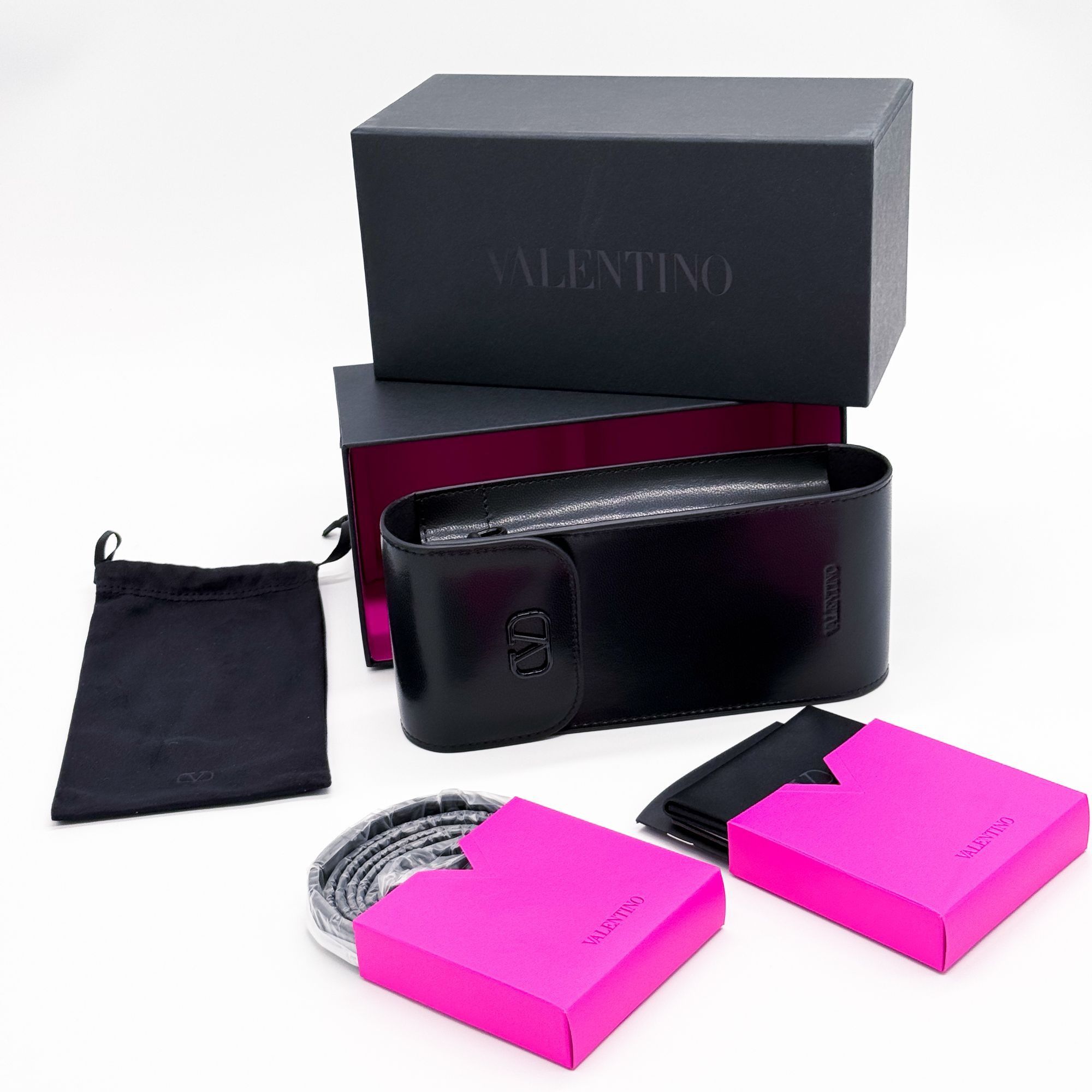 Valentino NEW VALENTINO SUNGLASSES UNISEX GOLD V-GOLDSHIELD VLS-137B Size ONE SIZE - 10 Thumbnail