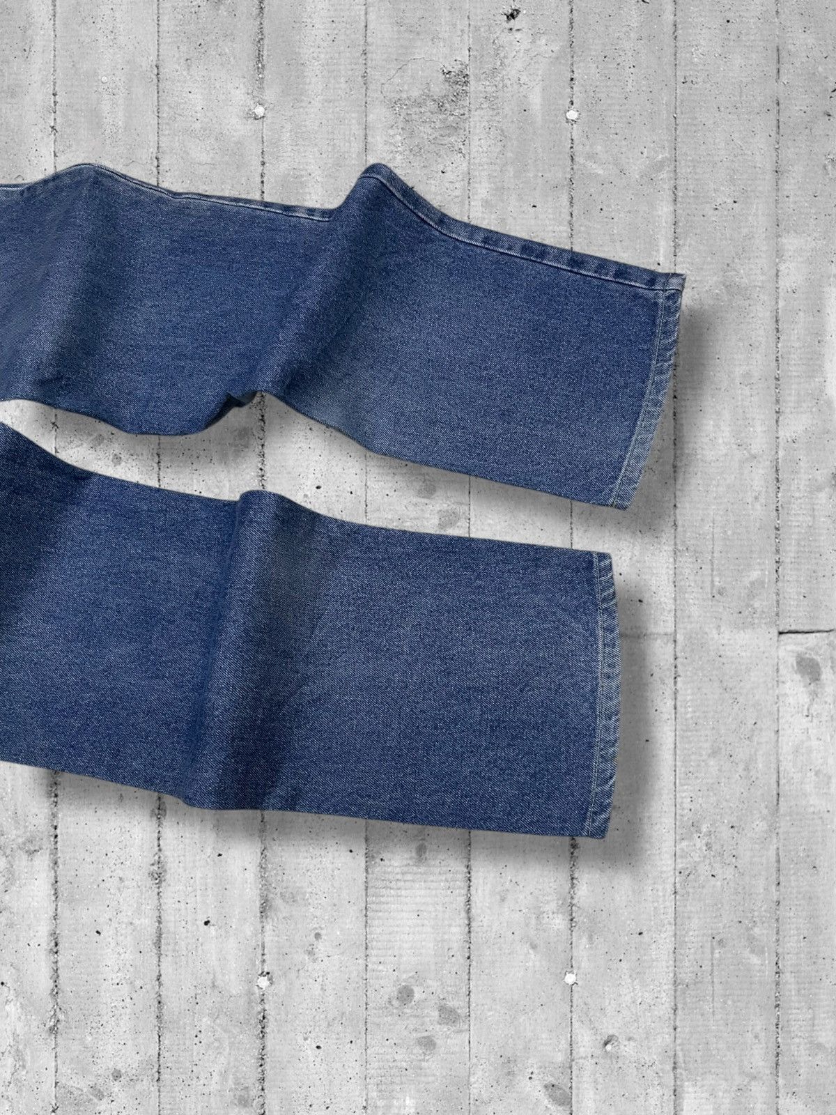 Designer × Lee × Vintage Vintage 1990s Designer Lee Raw Blue Denim Vintage Style Size US 27 - 12 Thumbnail