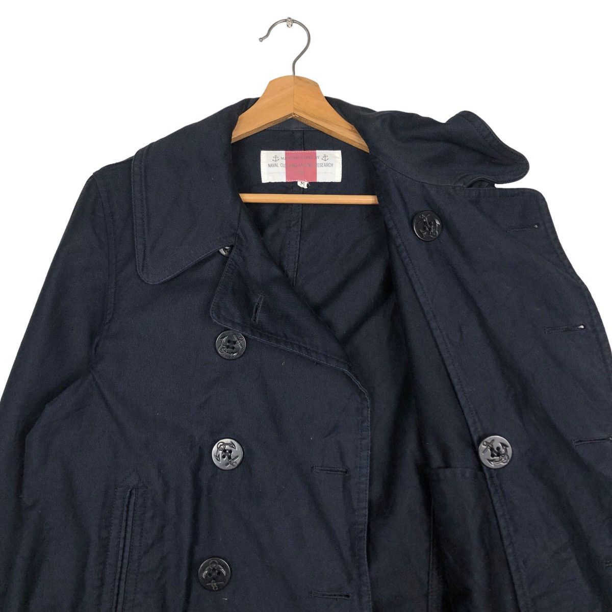 General Research 🔥Vintage Pea Coats Jacket Naval Clothing Factory Research Size US M / EU 48-50 / 2 - 12 Thumbnail