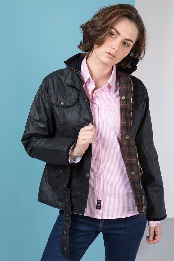 Other Rydale Waxed Jacket Black Belted Country Outdoor British Size M / US 6-8 / IT 42-44 - 1 Thumbnail