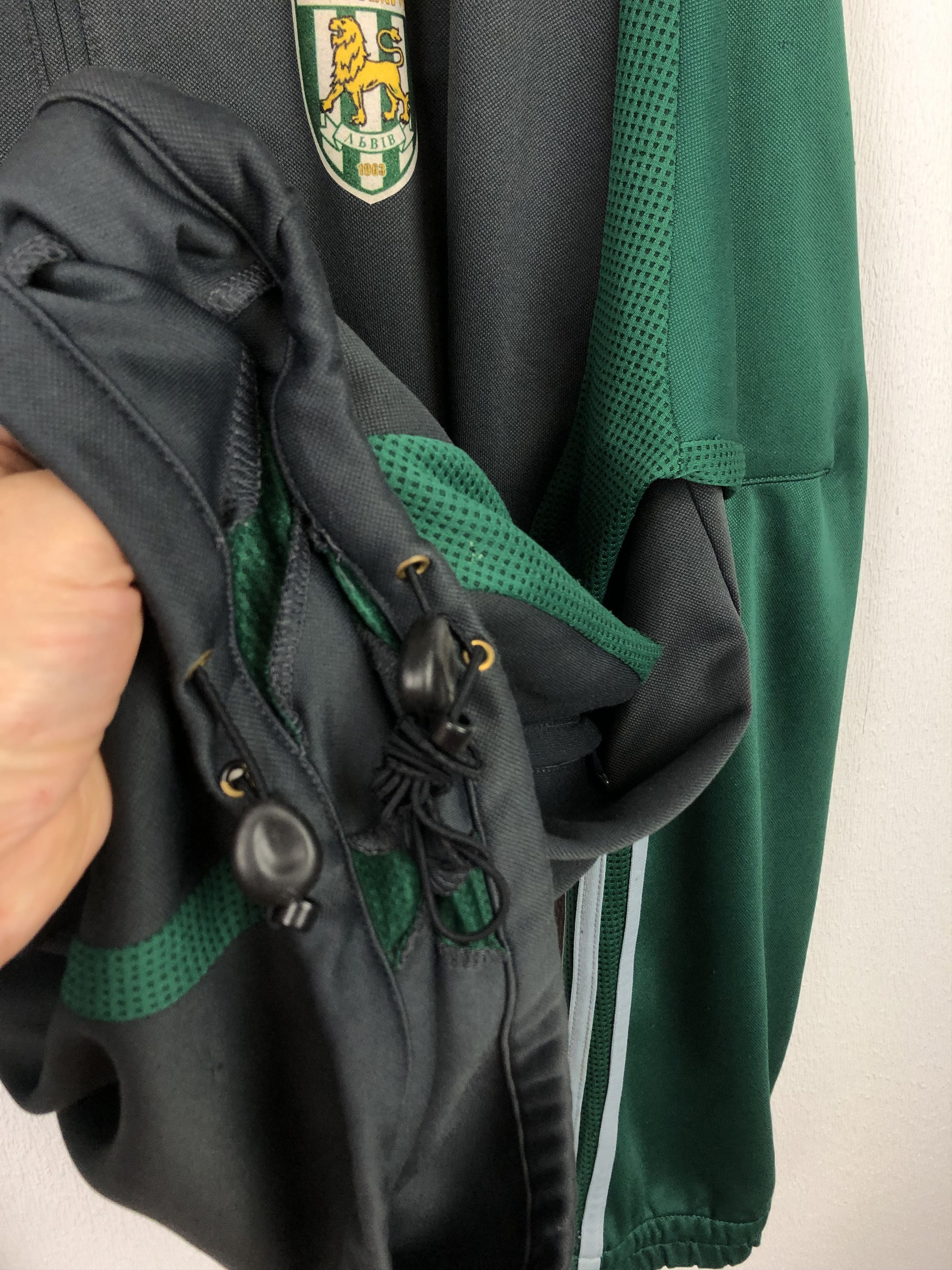 Adidas Vintage Adidas Karpaty Lviv Football Jacket Soccer Track Top Size US XL / EU 56 / 4 - 4 Thumbnail