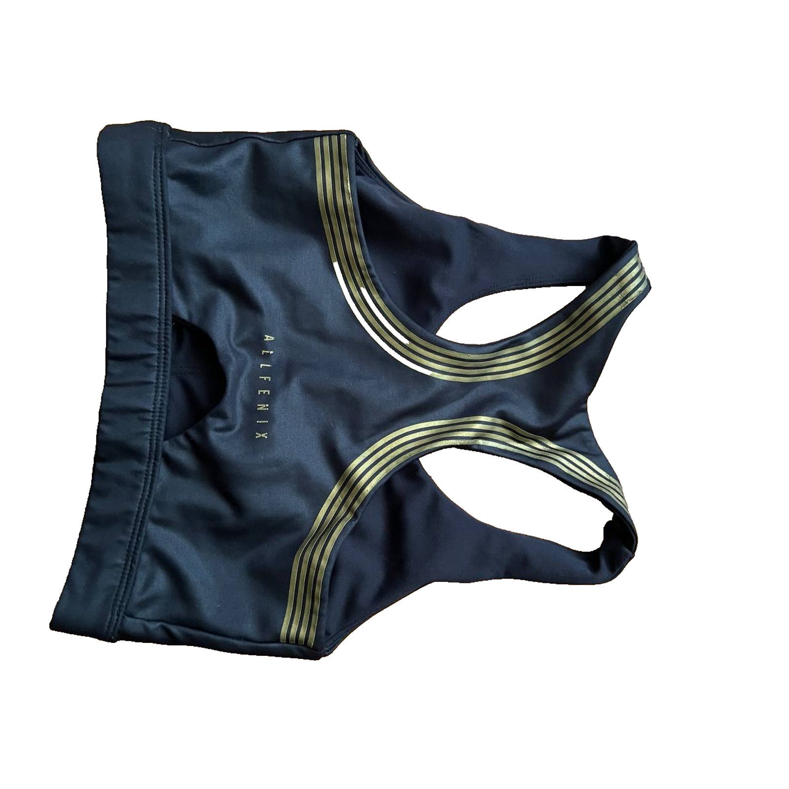 Speedo All Fenix Speed Tech Gold Sports Bra X-Small Black A002042 Size ONE SIZE - 3 Thumbnail
