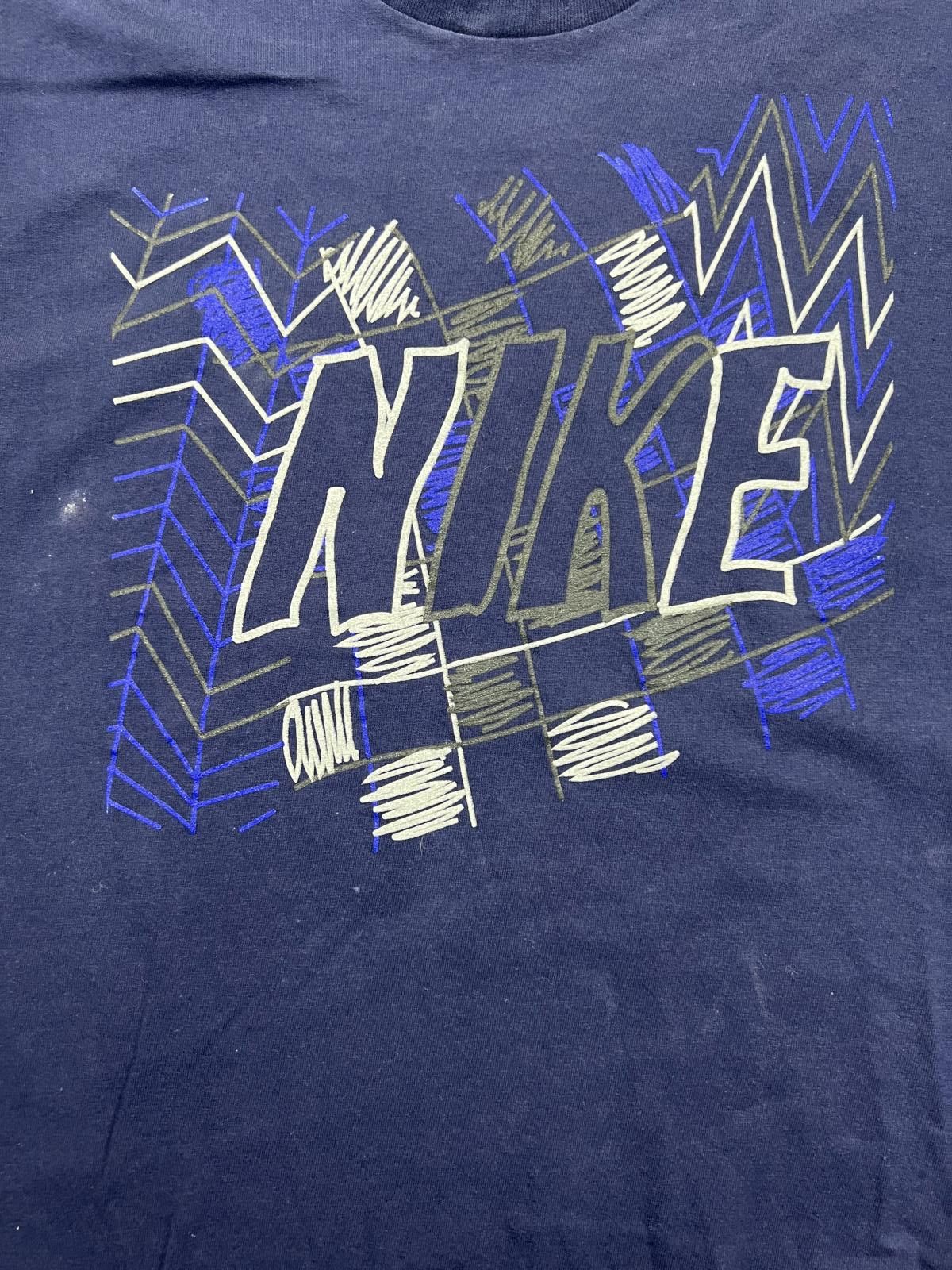 Nike Vintage Men's Nike Graphic T-Shirt Blue Size Medium Size US L / EU 52-54 / 3 - 2 Thumbnail