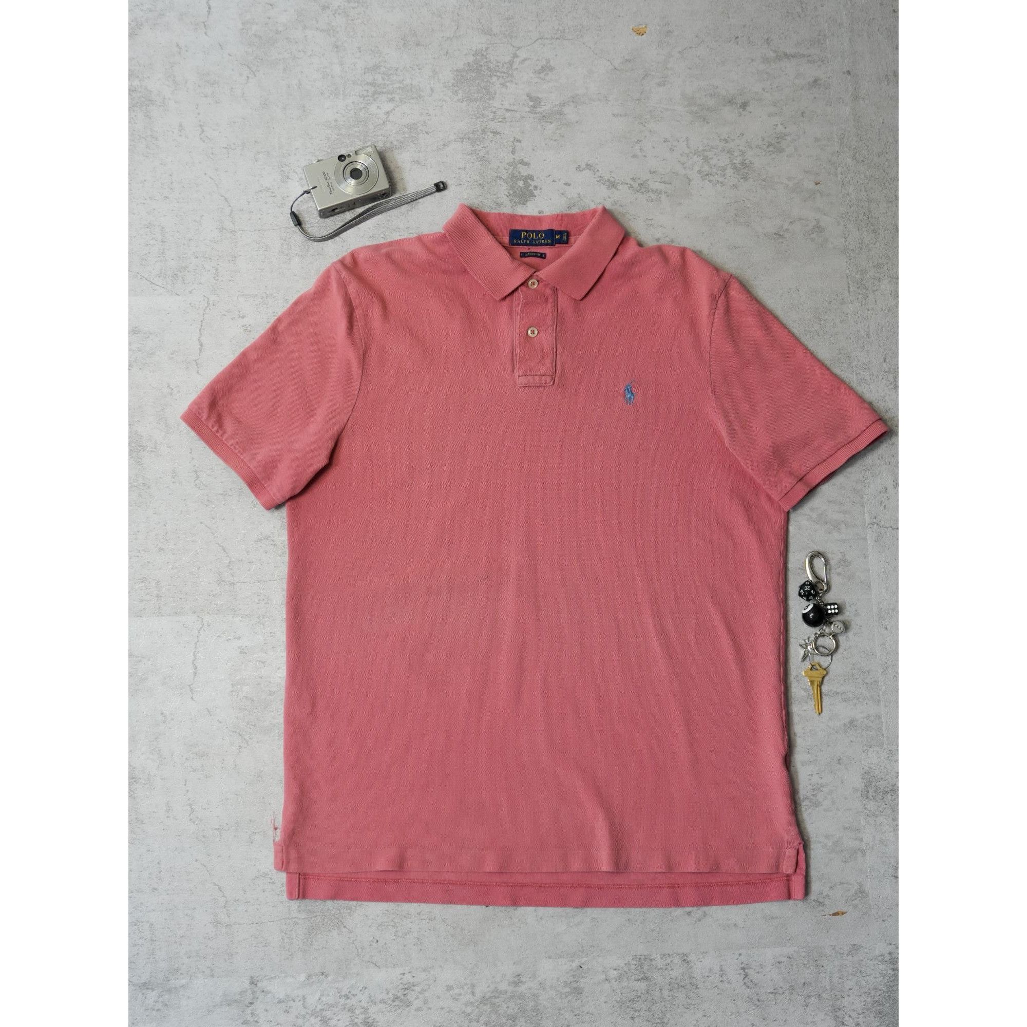 Polo Ralph Lauren Polo Ralph Lauren Classic Fit Peach Shirt Size US M / EU 48-50 / 2 - 1 Thumbnail