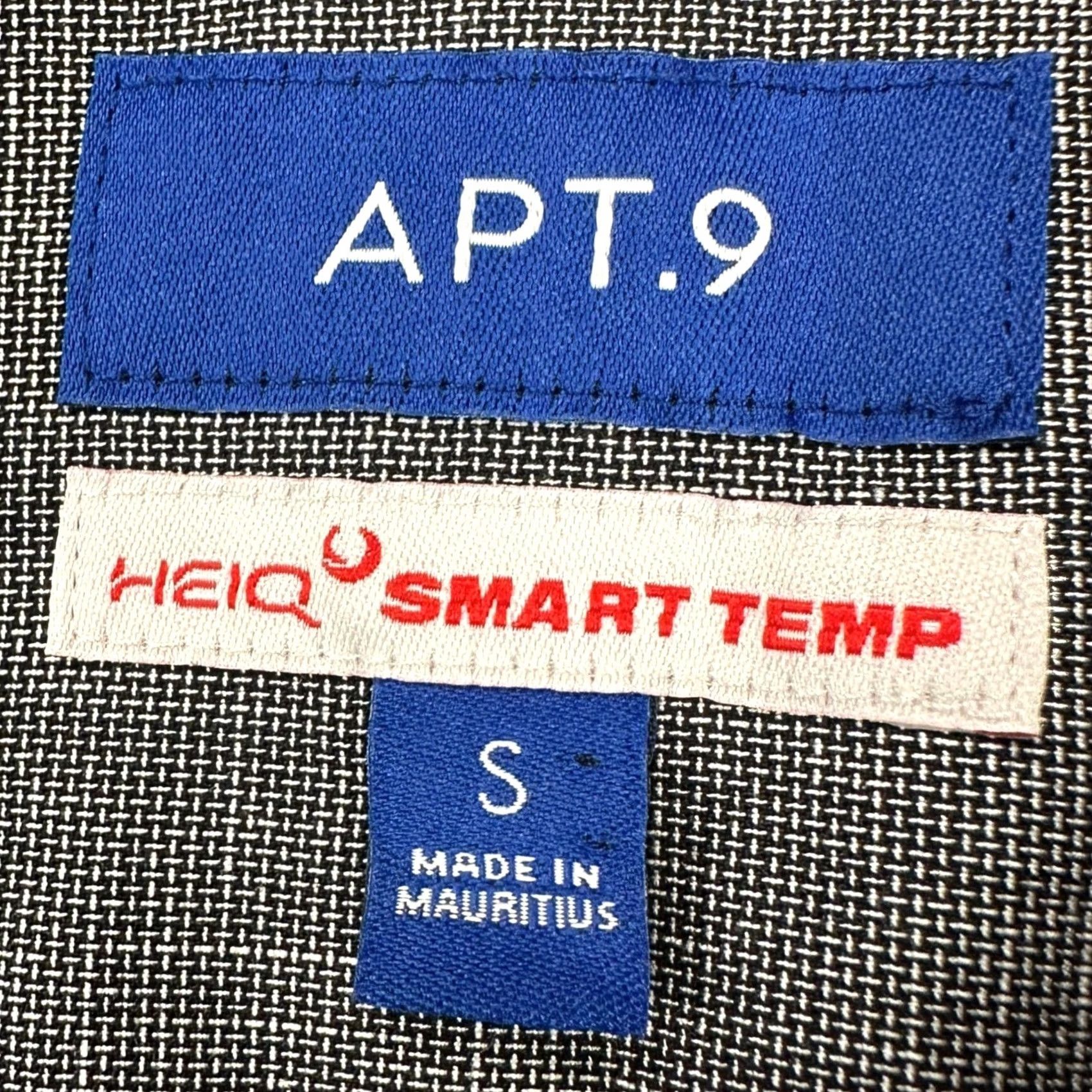 Apt. 9 Apt. 9 Shirt Mens Small Grey Smart Temp Short Sleeve Button-Up Pocket NEW Size US S / EU 44-46 / 1 - 4 Thumbnail