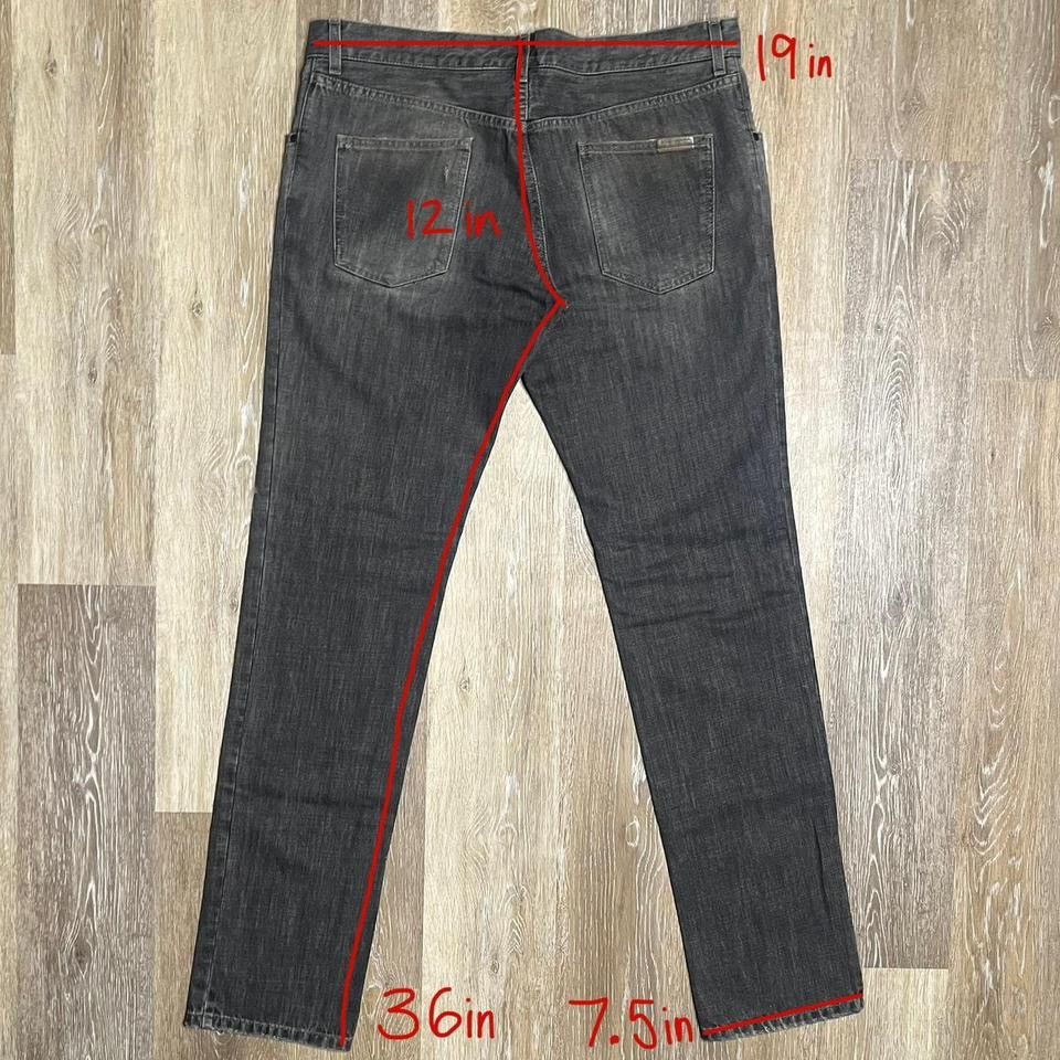 Designer × Dolce & Gabbana × Vintage y2k dolce & gabbana distressed slim fit jeans Size US 36 / EU 52 - 2 Thumbnail