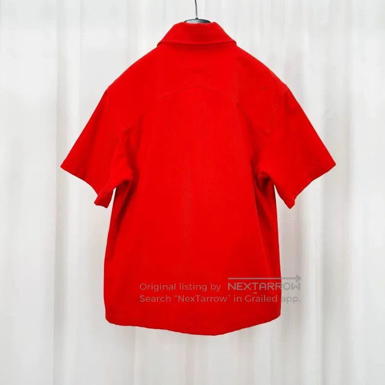 Bottega Veneta Bottega Veneta Red Short Sleeve Shirt. Size US L / EU 52-54 / 3 - 2 Thumbnail