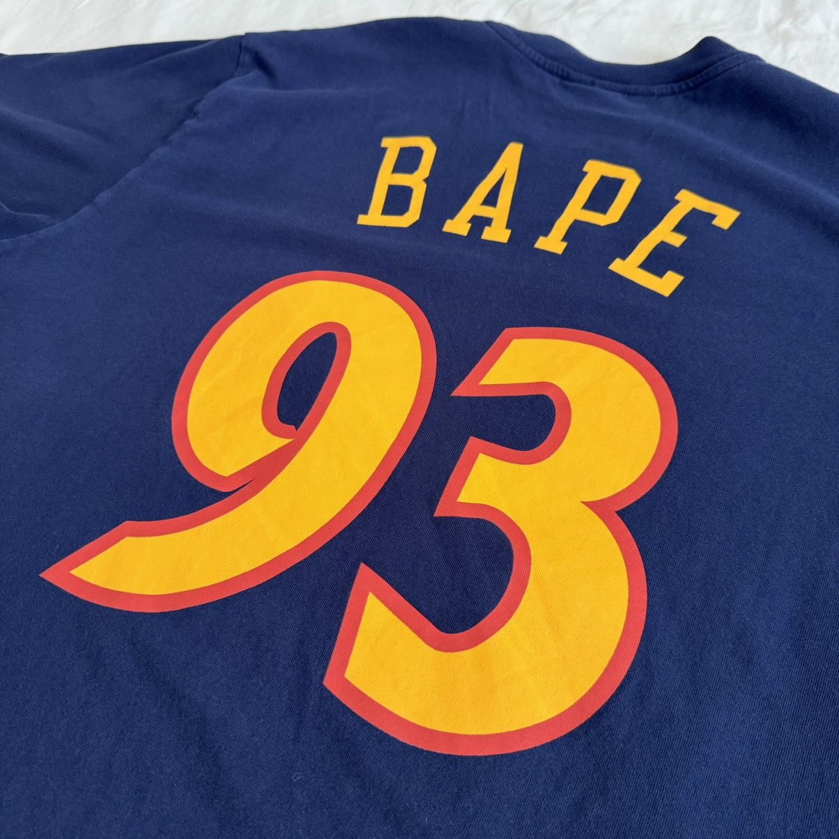 Bape × Mitchell & Ness Bape x Mitchell & Ness Golden State Warriors Tee Size US M / EU 48-50 / 2 - 4 Thumbnail