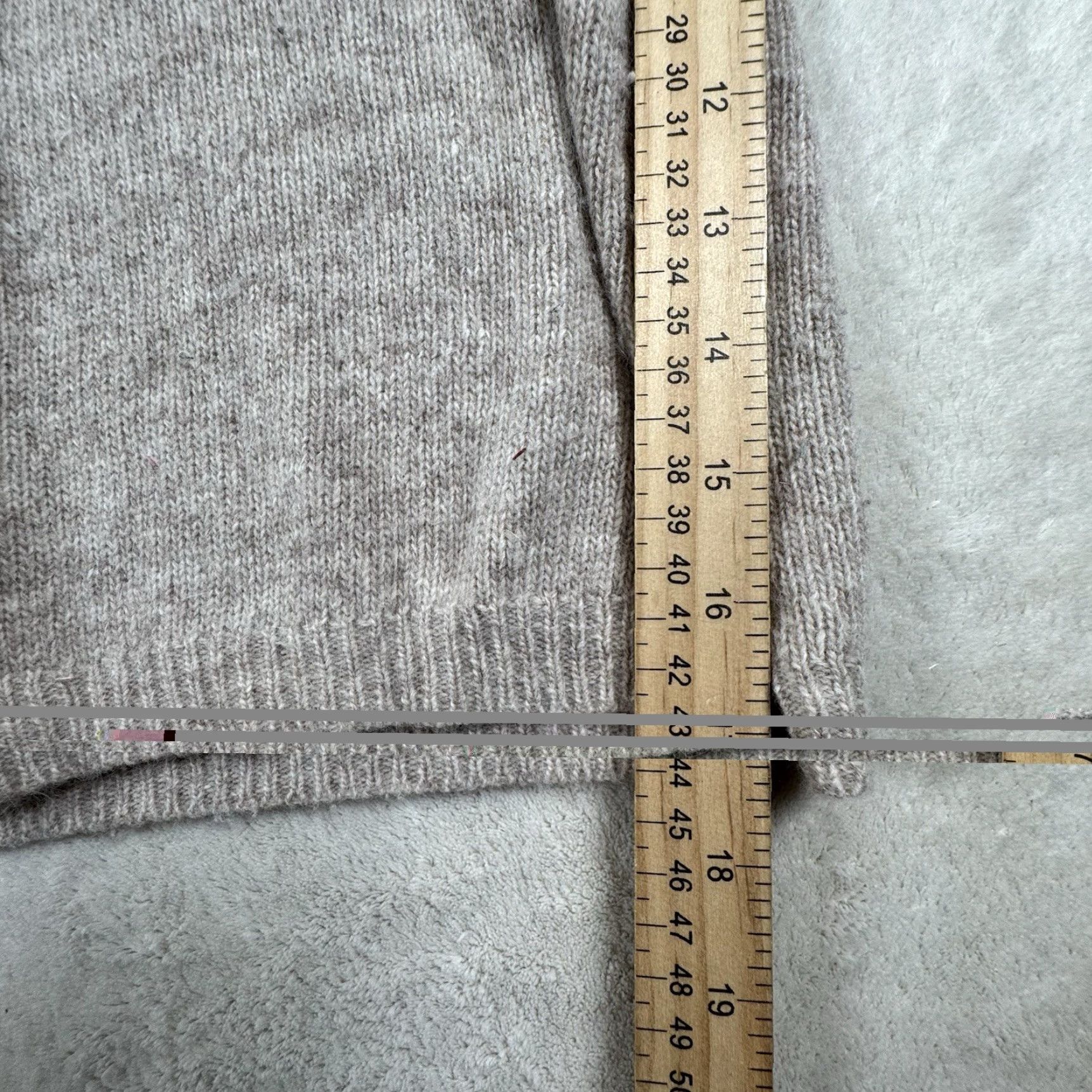 Vintage VINTAGE Beldoch Popper Womens Pullover Sweater M Gray Short Sleeve Wool Angora Embroidered Knit Pulsator? Size M / US 6-8 / IT 42-44 - 6 Thumbnail