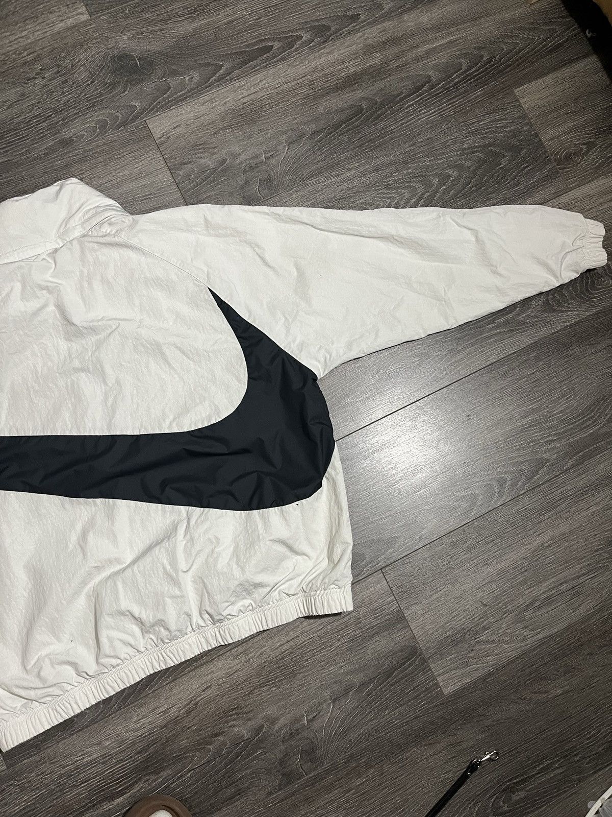 Nike Big Swoosh Nike Jacket White Large Size US L / EU 52-54 / 3 - 3 Thumbnail