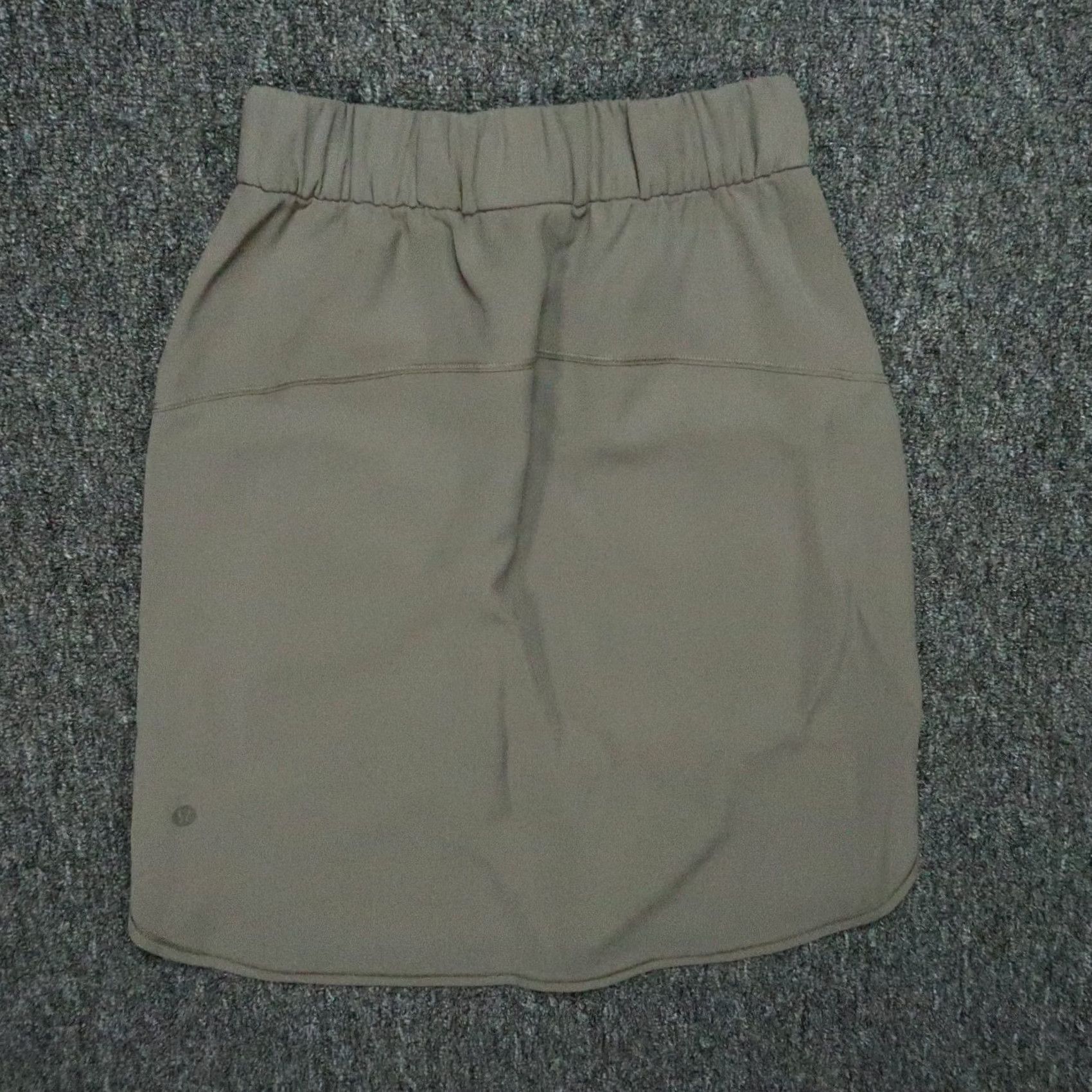 Lululemon Lululemon Skirt Womens 2 Sage On The Fly Woven Drawstring Lightweight Size 26" / US 2 / IT 38 - 3 Thumbnail