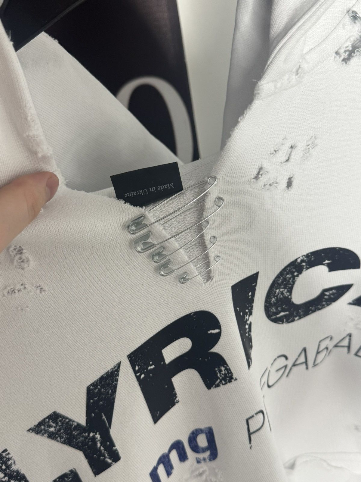 Other ✅Utopia Project 25 Hard Distressed Lyrica 150mg Hoodie 1/1 Size US L / EU 52-54 / 3 - 5 Thumbnail