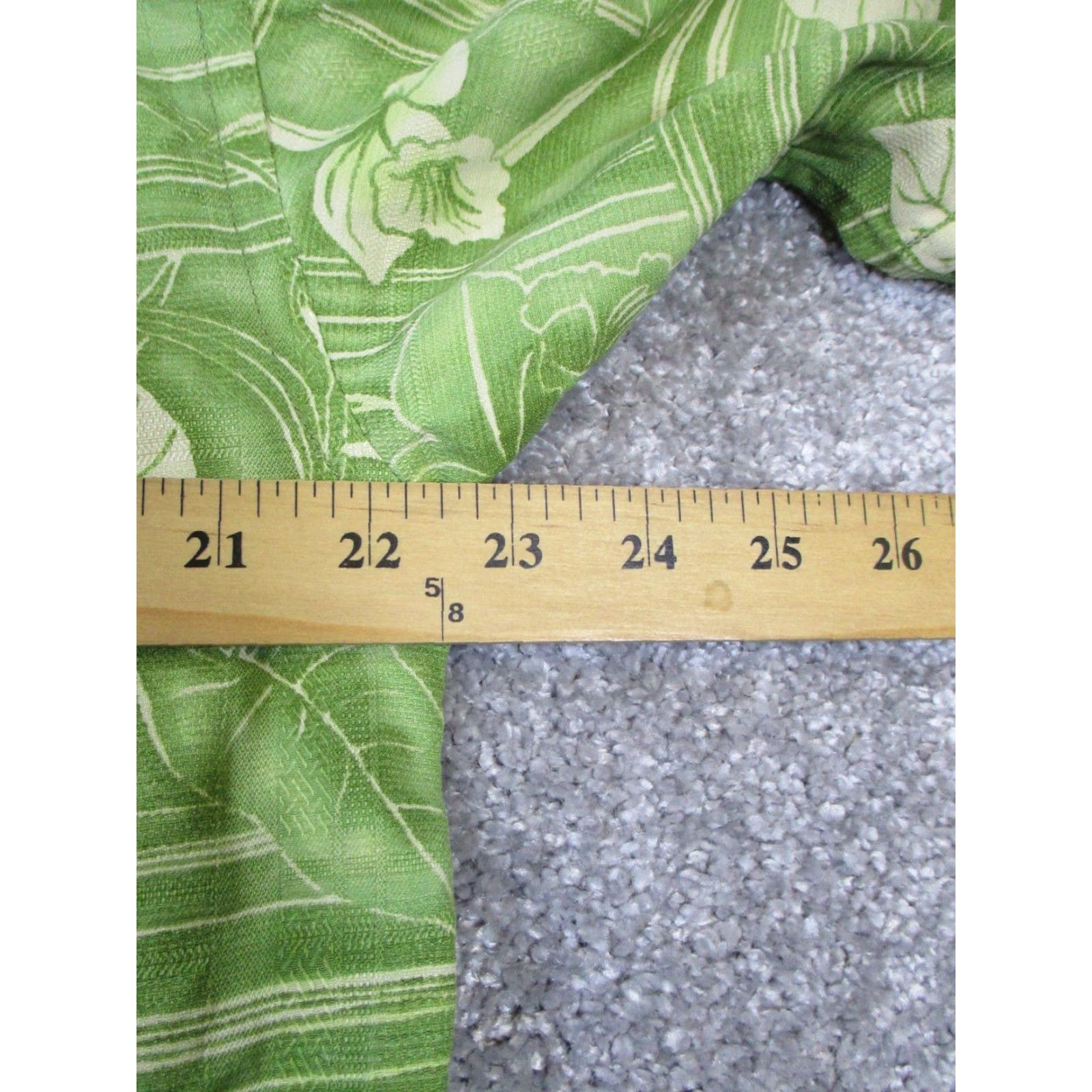 Tommy Bahama Tommy Bahama Shirt Mens XL Green Floral Silk Button-Up Collar Shirt Size US XL / EU 56 / 4 - 6 Thumbnail