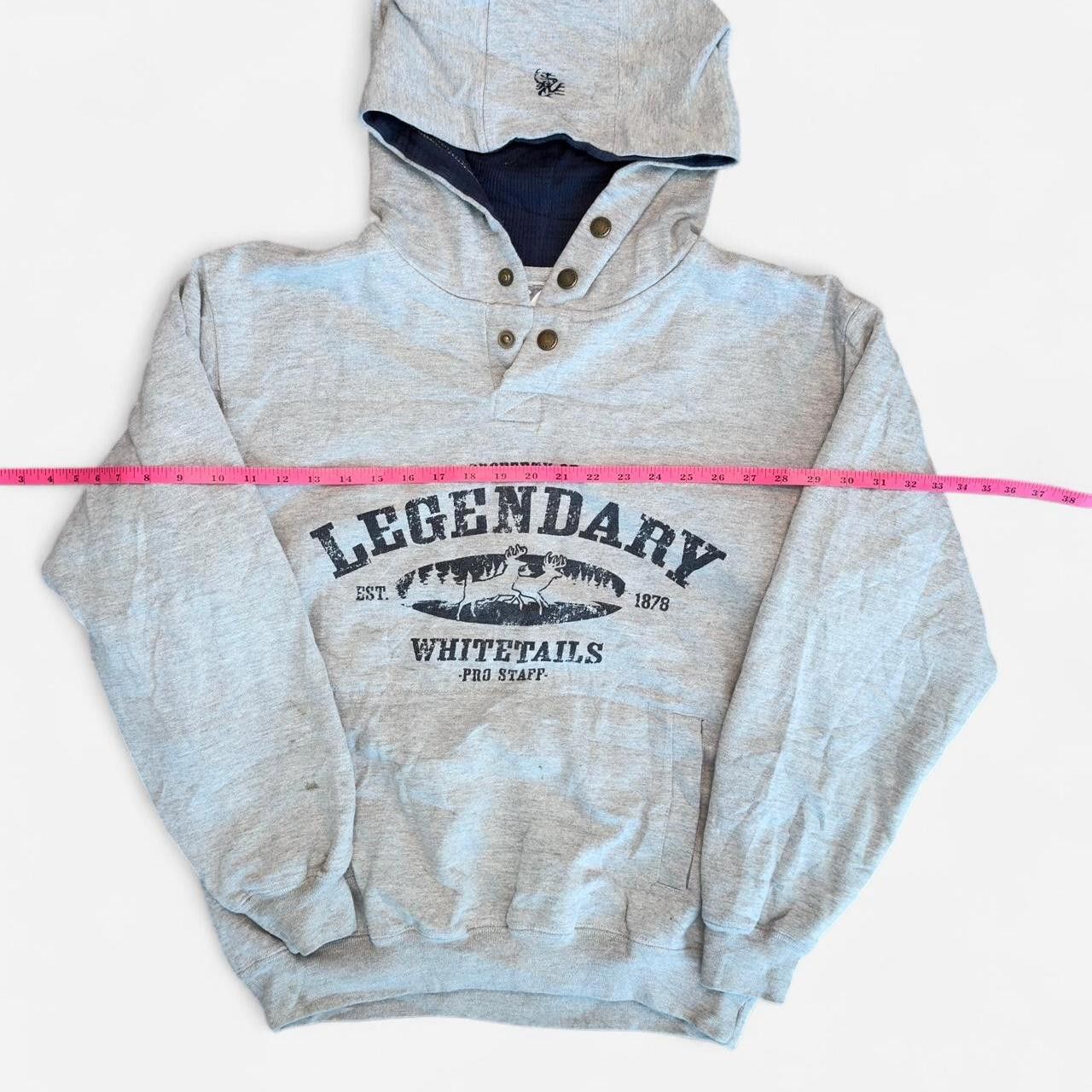 Other Legendary Whitetails Men's grey Hoodies Size US 27 - 2 Thumbnail