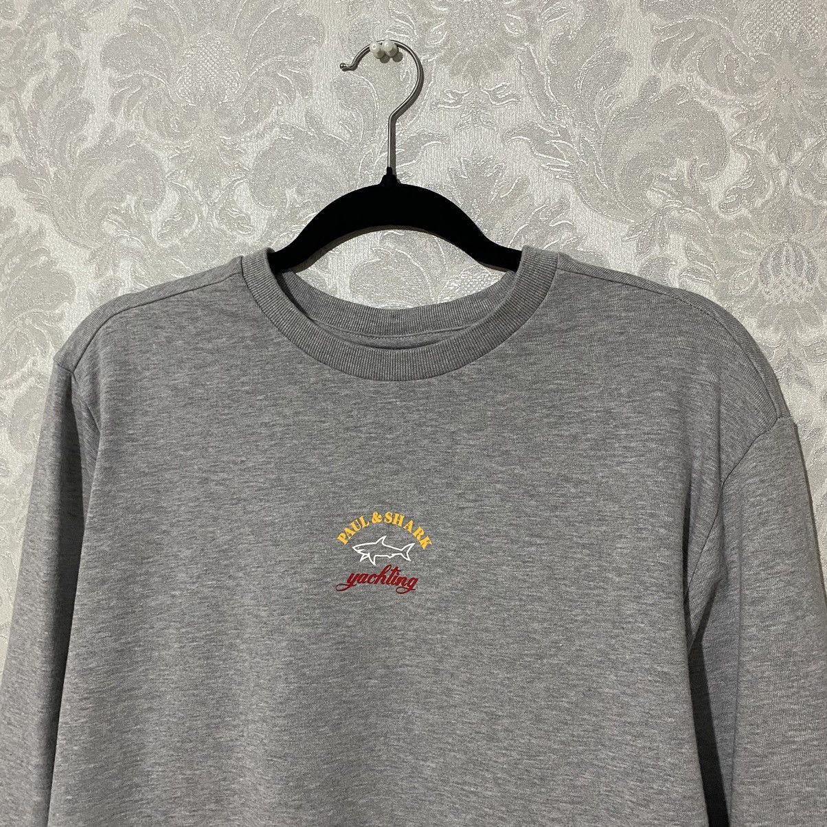 Paul & Shark Paul & Shark Yachting Sweatshirt Grey Made in Italy Y2K Size US L / EU 52-54 / 3 - 2 Thumbnail
